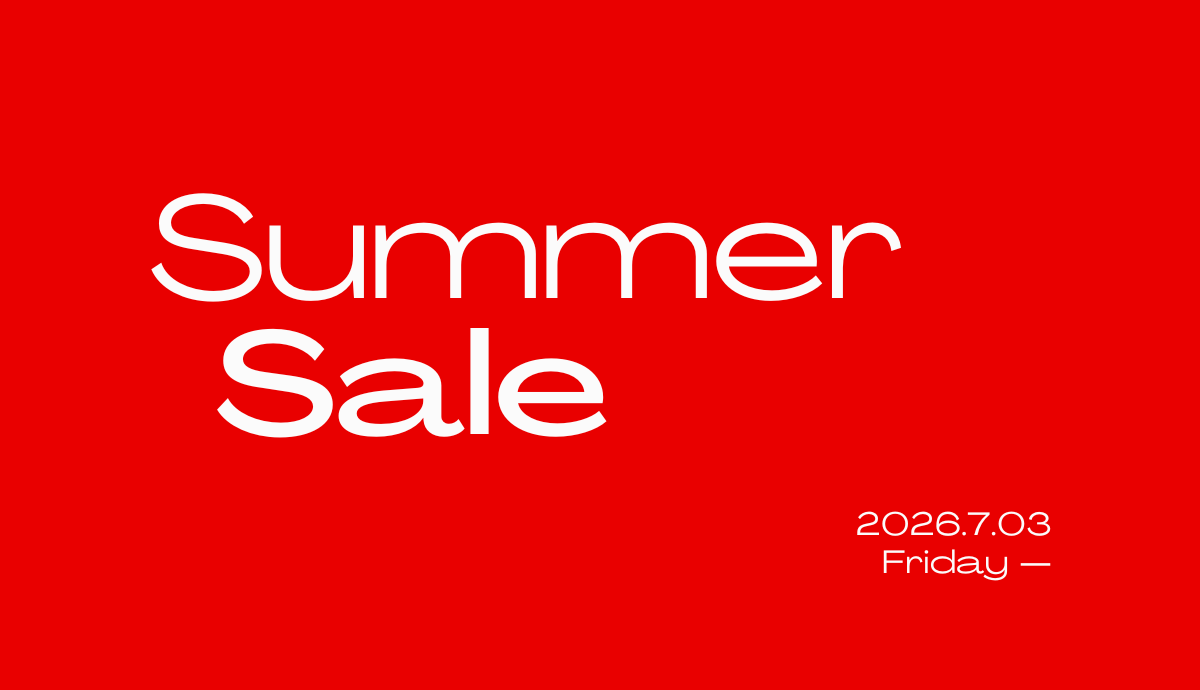 2026|SUMMER SALE