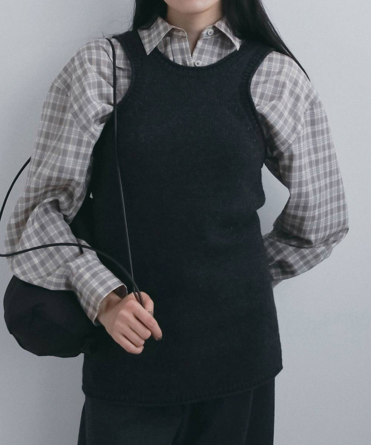Knit Long Tanktop