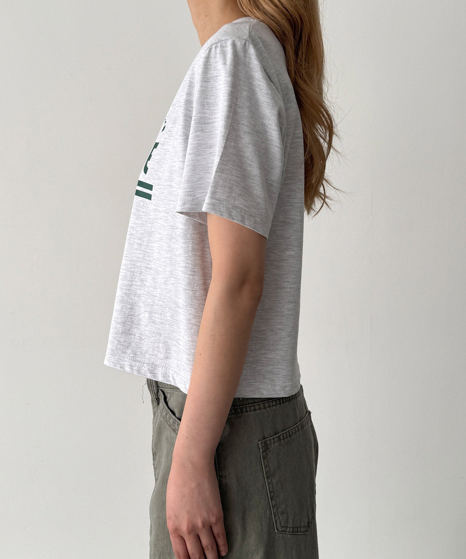 "GREECE"コンパクトTシャツ