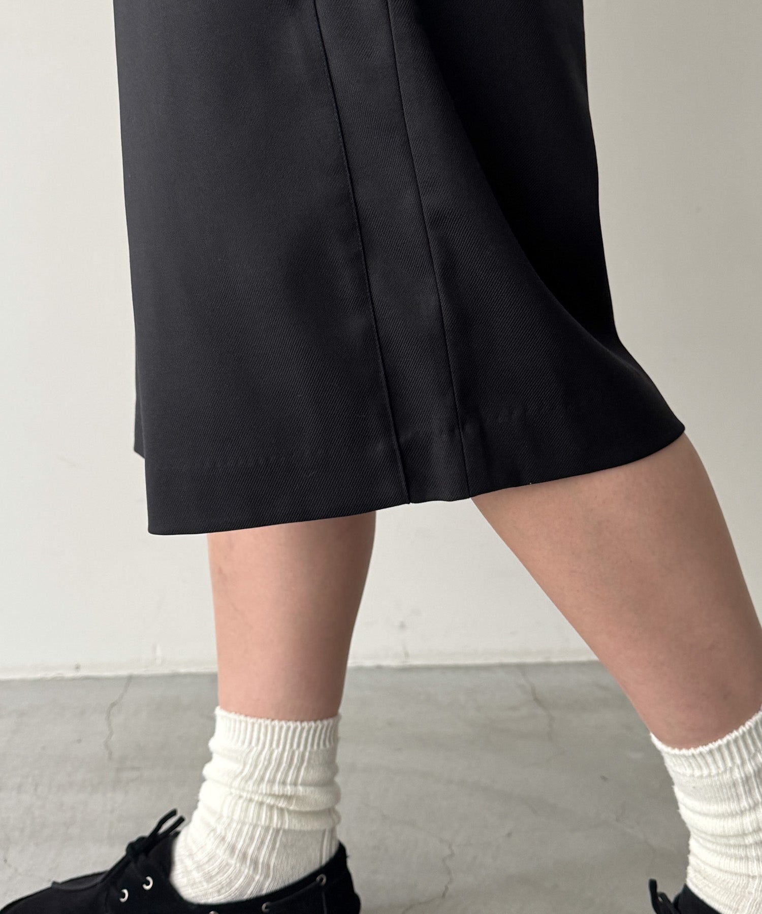 サイドシームハーフパンツ