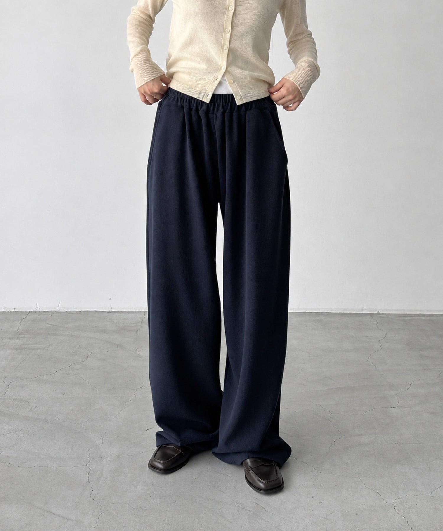【選べる2丈】Newワイドレッグスウェットパンツ