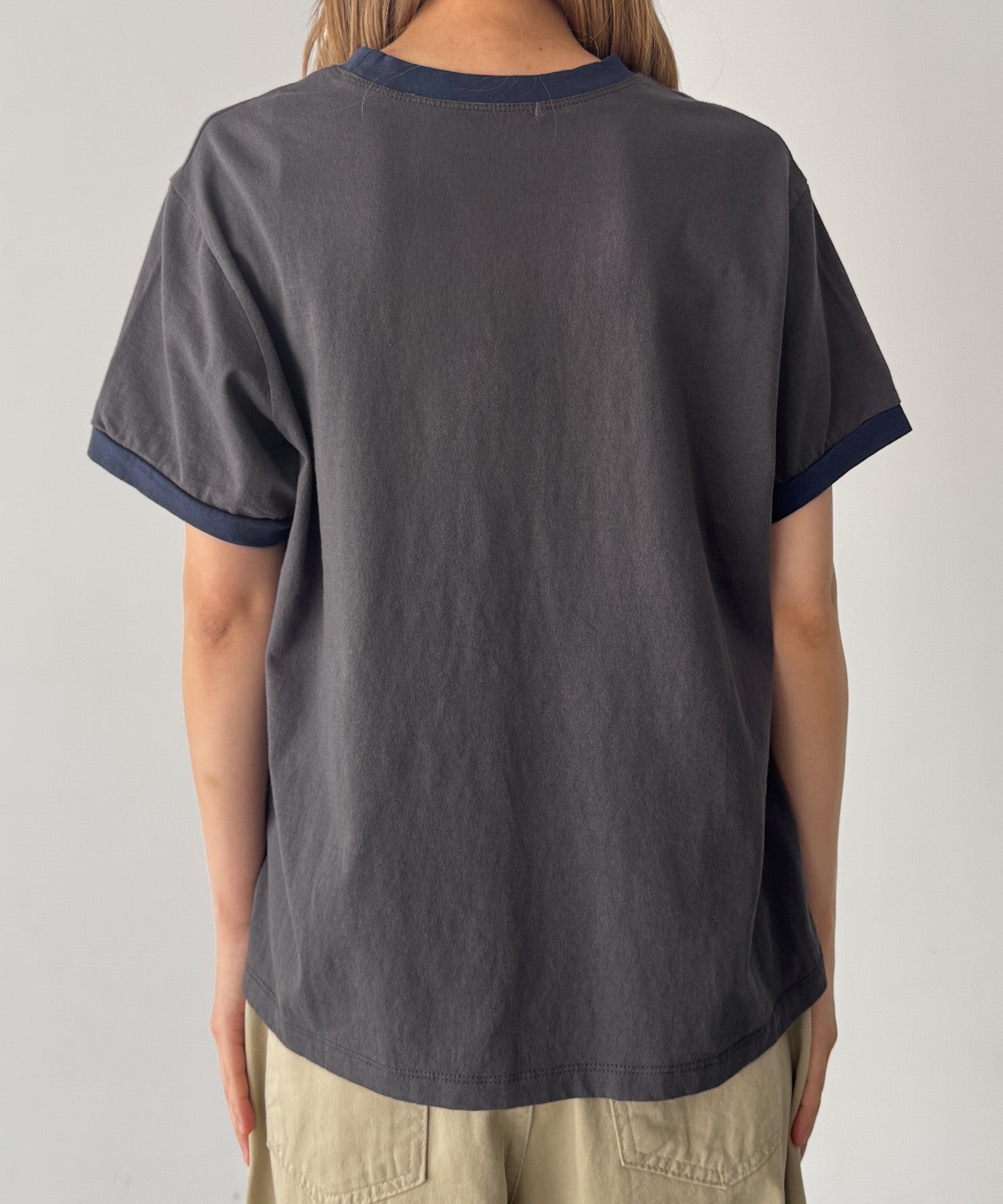 "ST.PHY"リンガーTシャツ