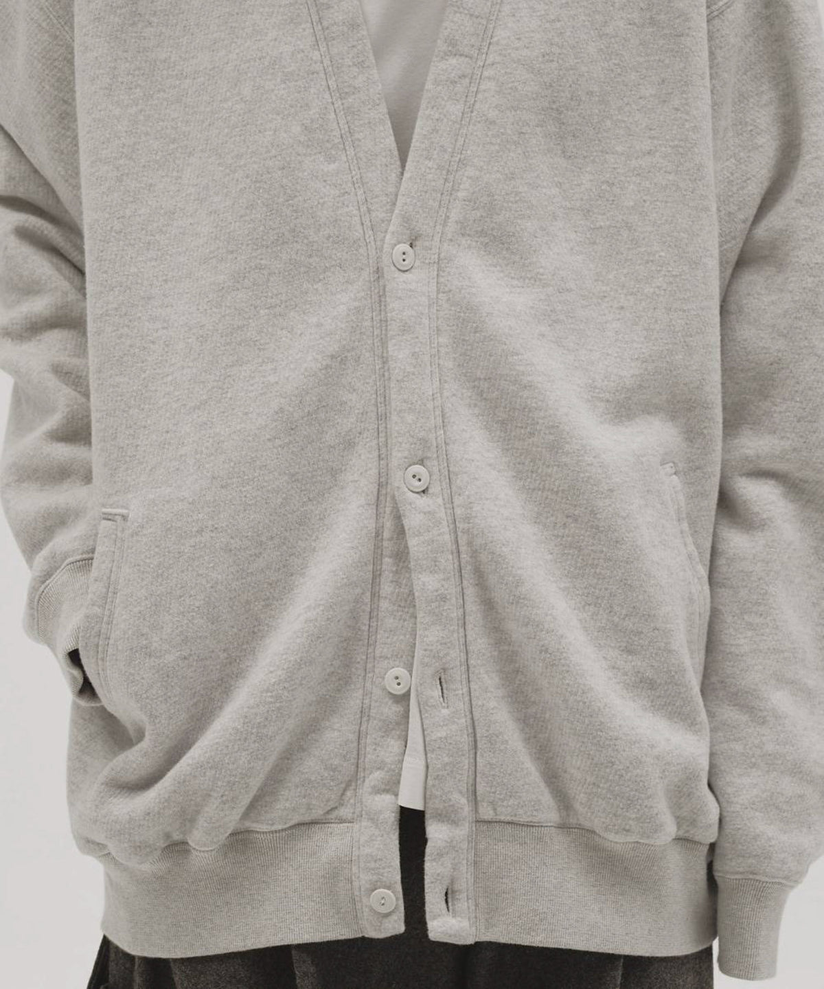 Cotton Brushed Cardigan