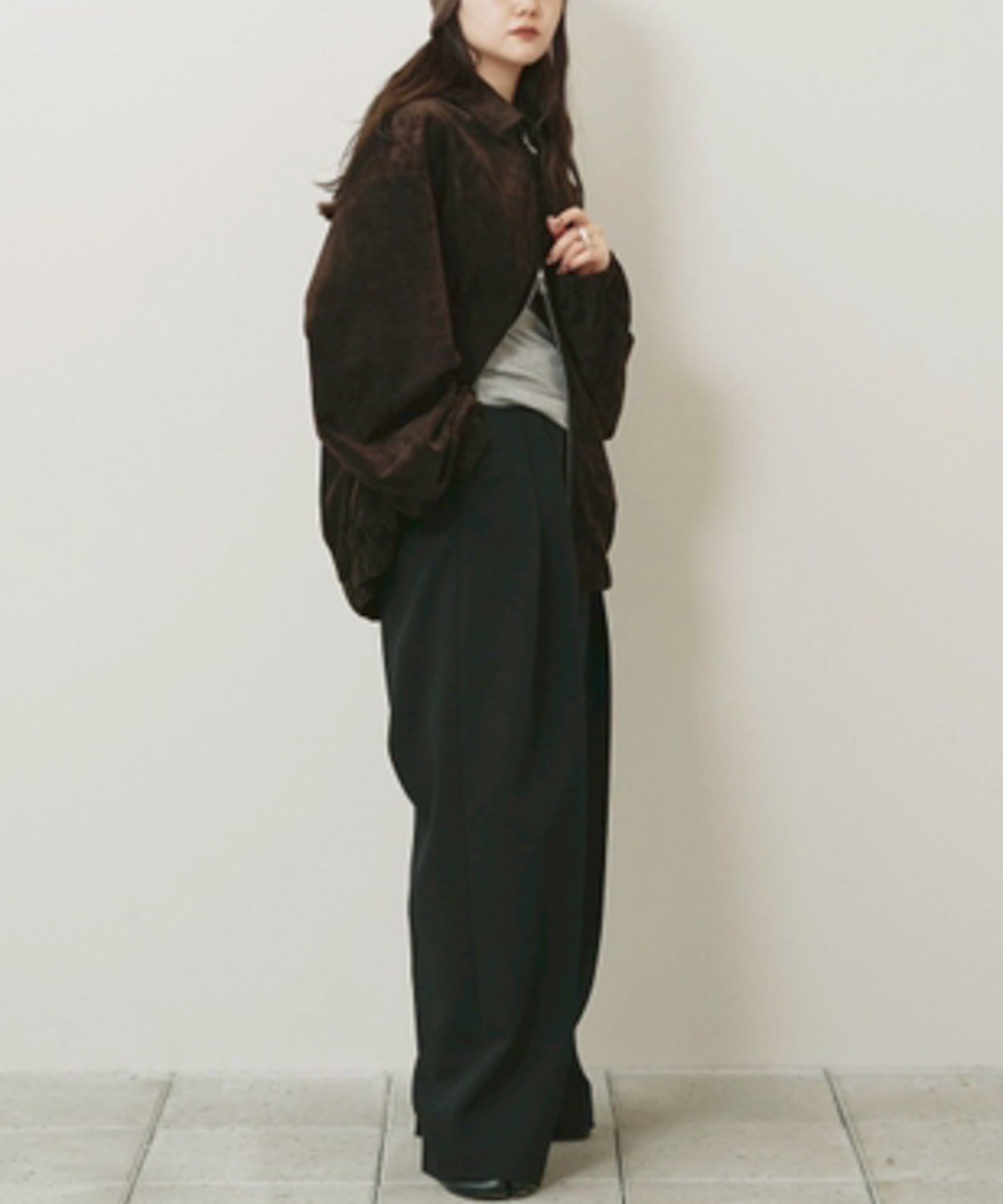 Suede Zip Blouson スエードジップブルゾン/12620204