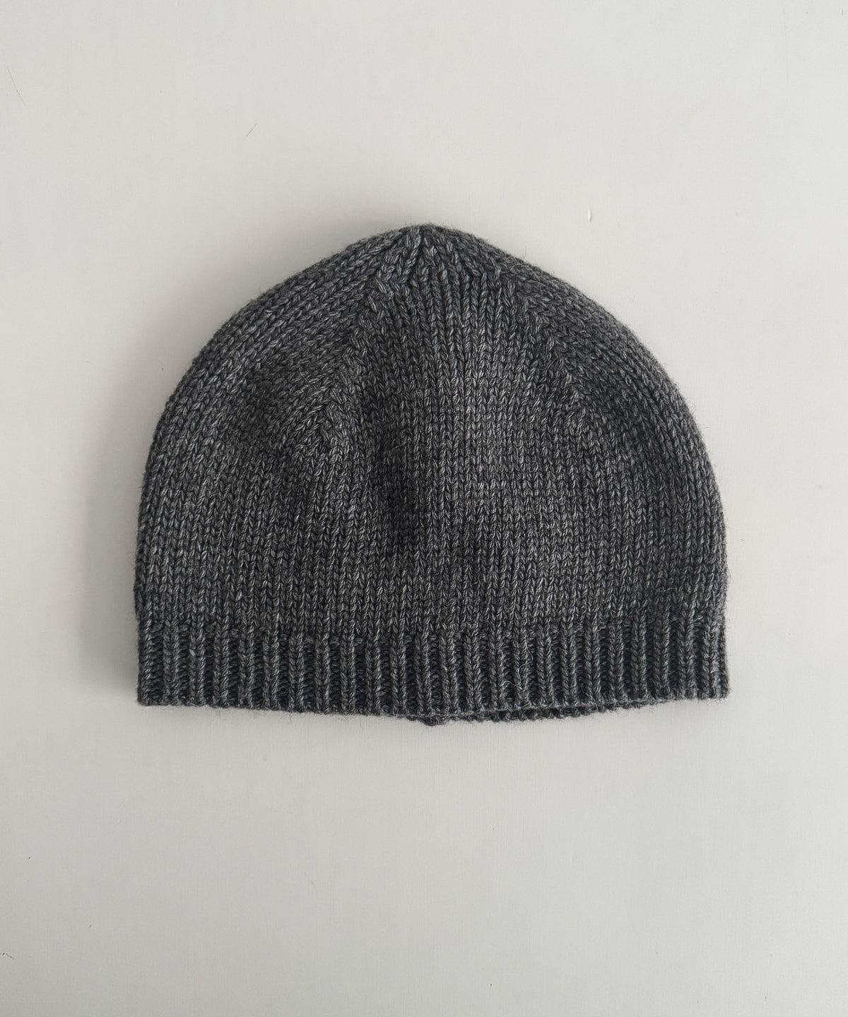 リブ切り替えニットCAP