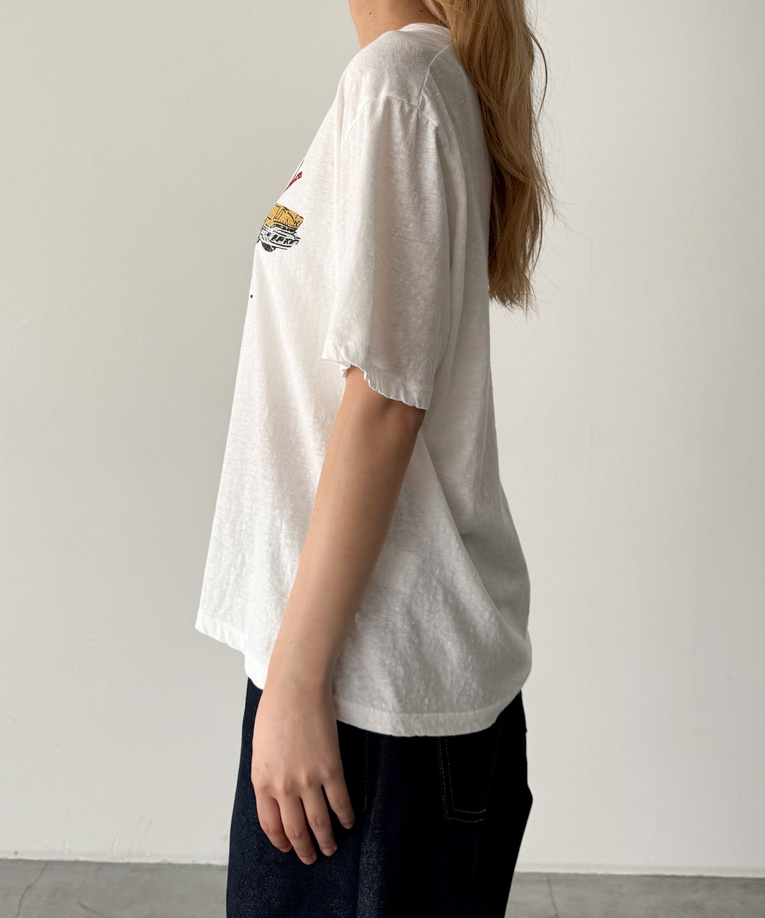 "mercury"スラブTシャツ