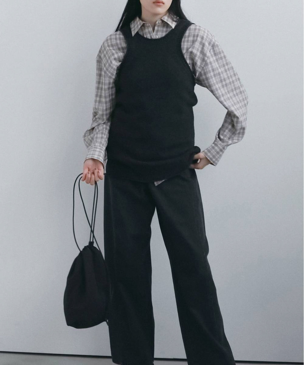 Knit Long Tanktop