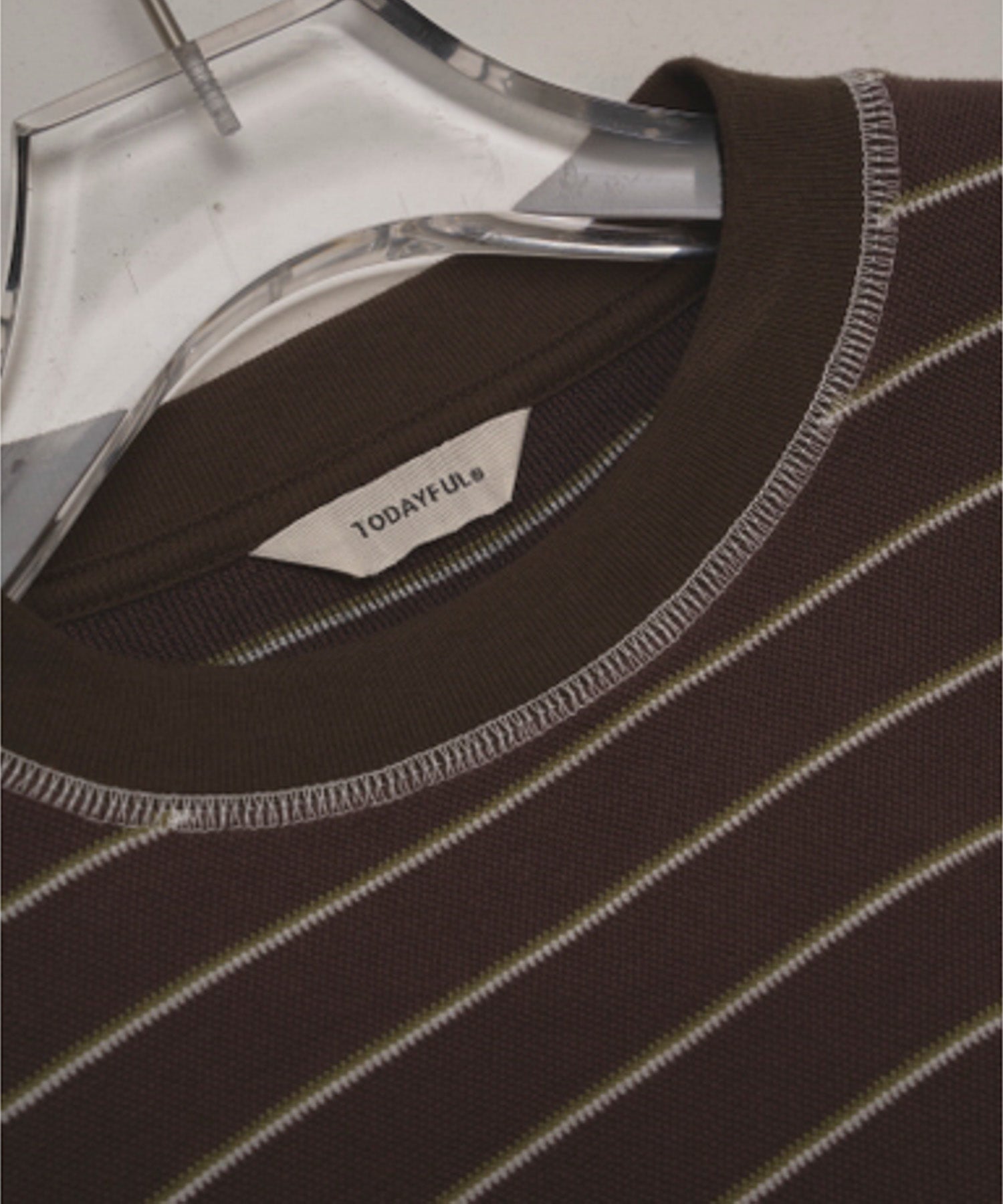 Border Long T-shirts ボーダーロングTシャツ/12520613