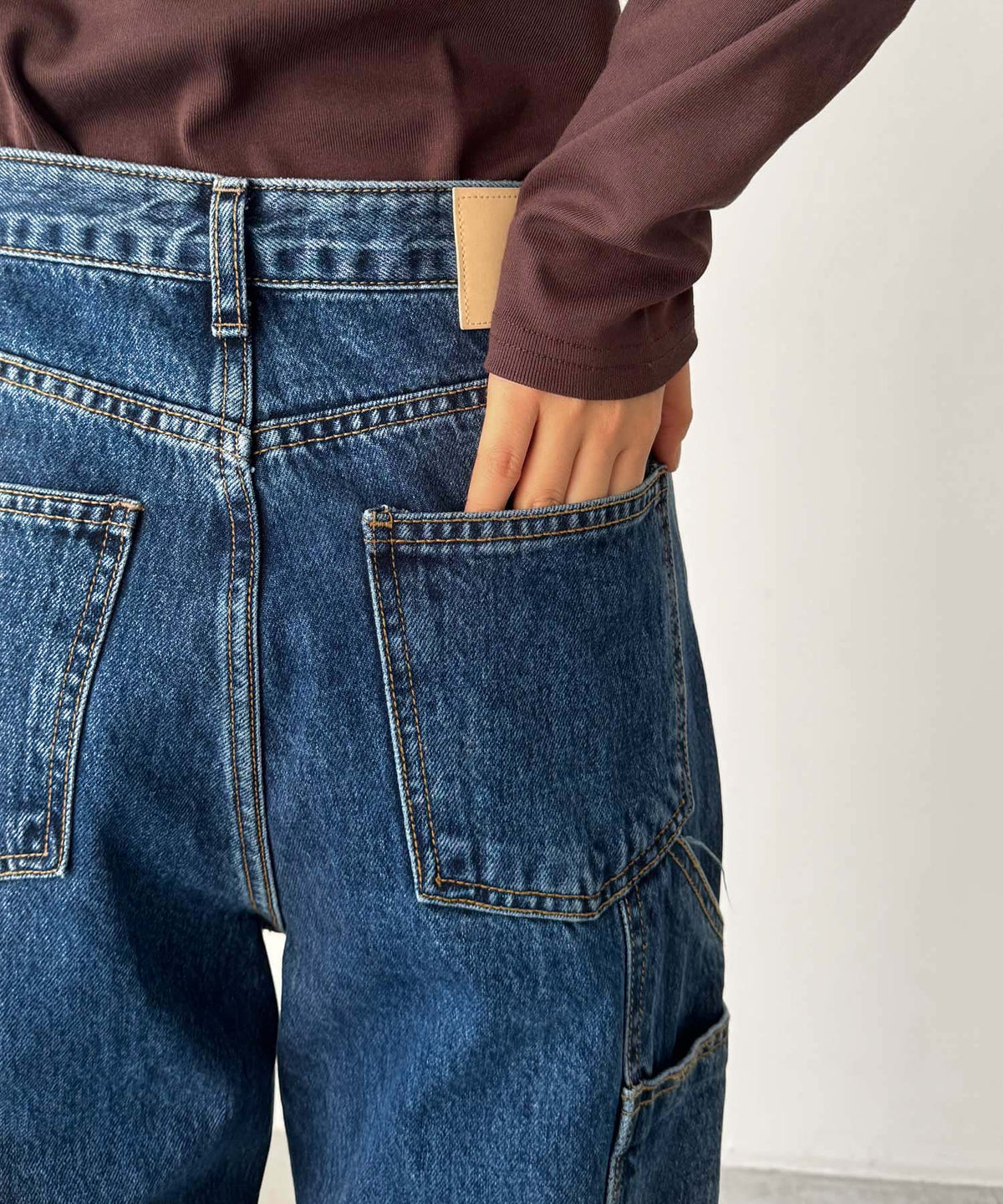 ペインターデニムパンツ
