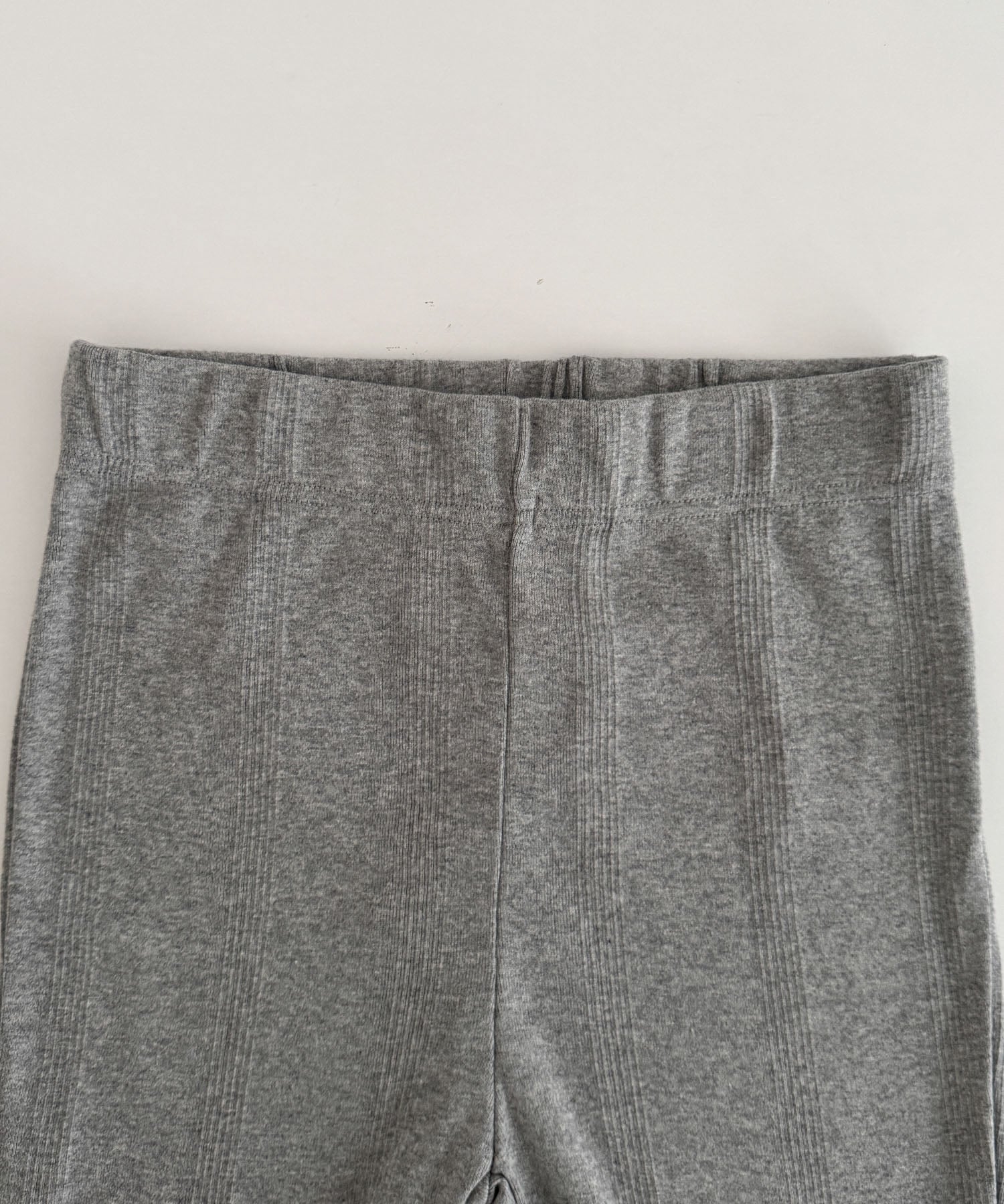 パネルリブハーフレギンス
