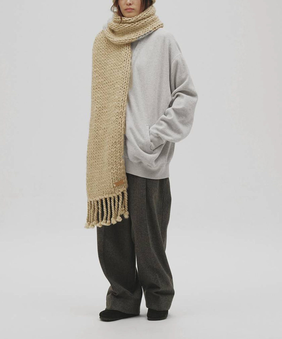 Cotton Brushed Cardigan