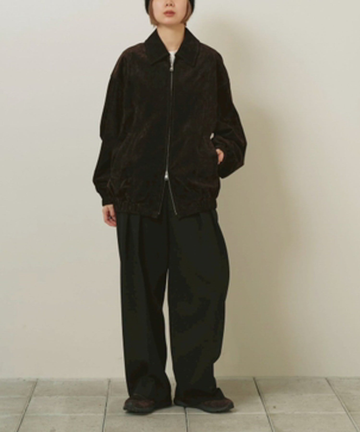 Suede Zip Blouson スエードジップブルゾン/12620204