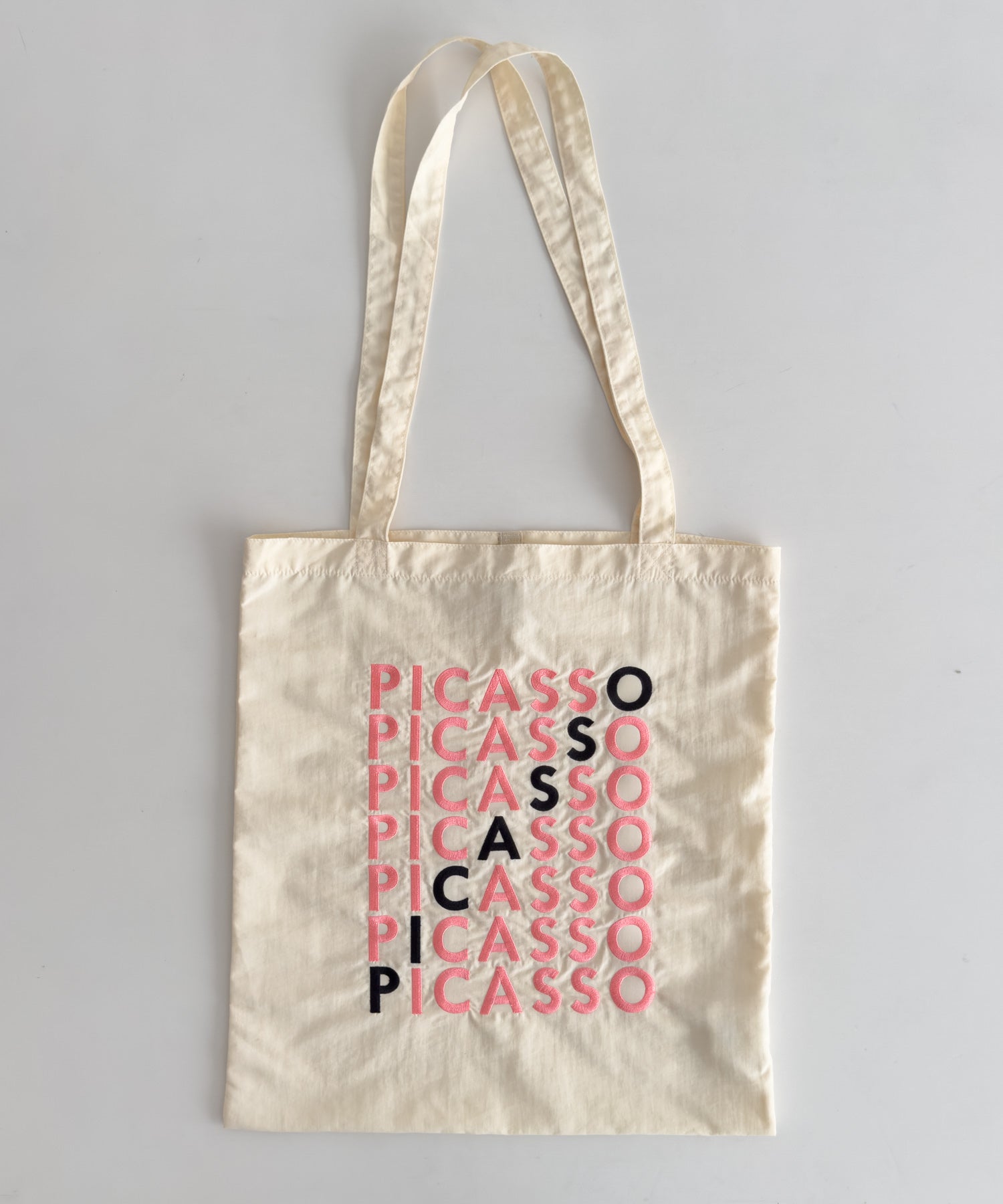 "PICASSO"ラインロゴトートバッグ