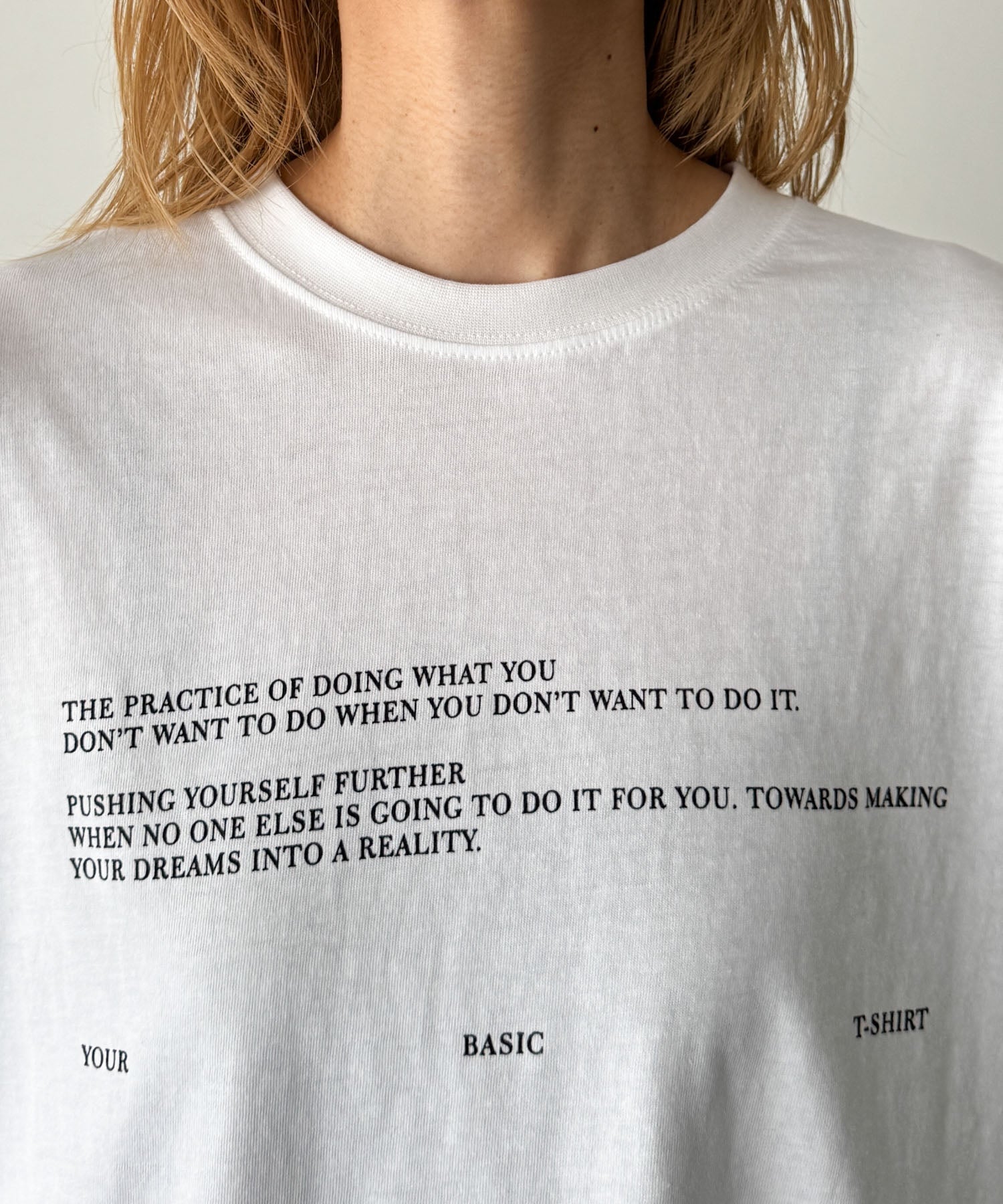 "YOUR BASIC"ロンT