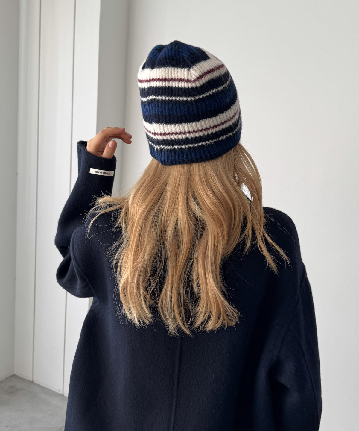 マルチボーダーニットCAP
