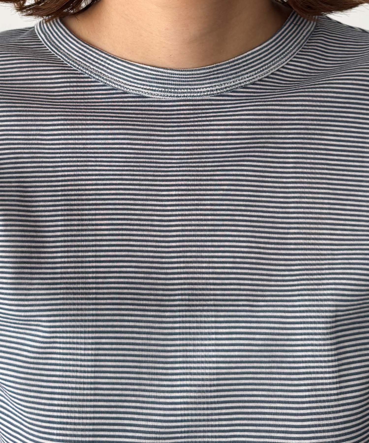 ライトパネルリブクルーTee