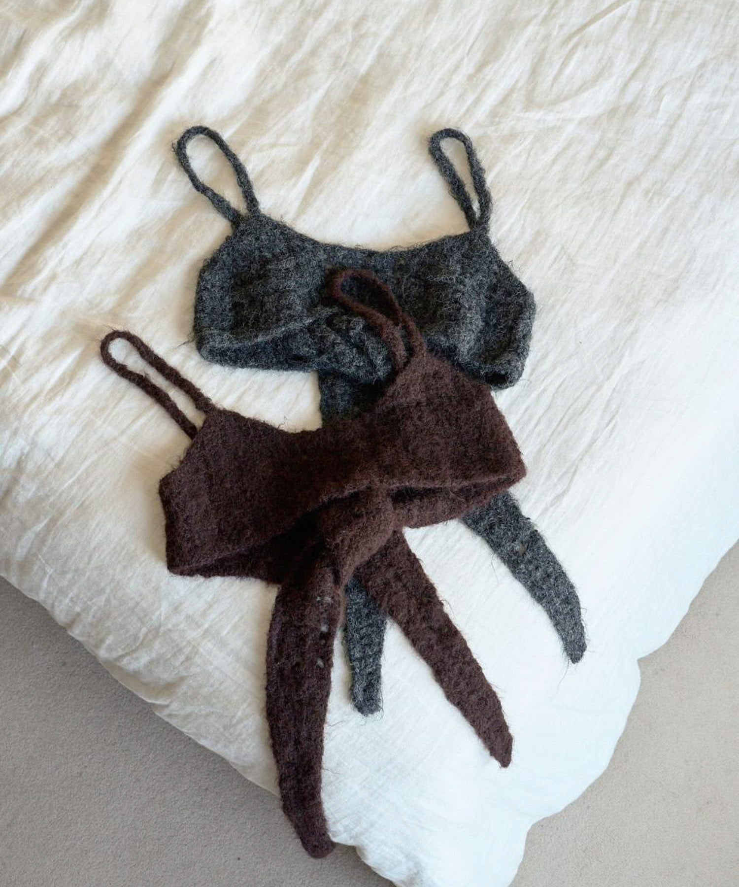 Crochet Knit Bustier