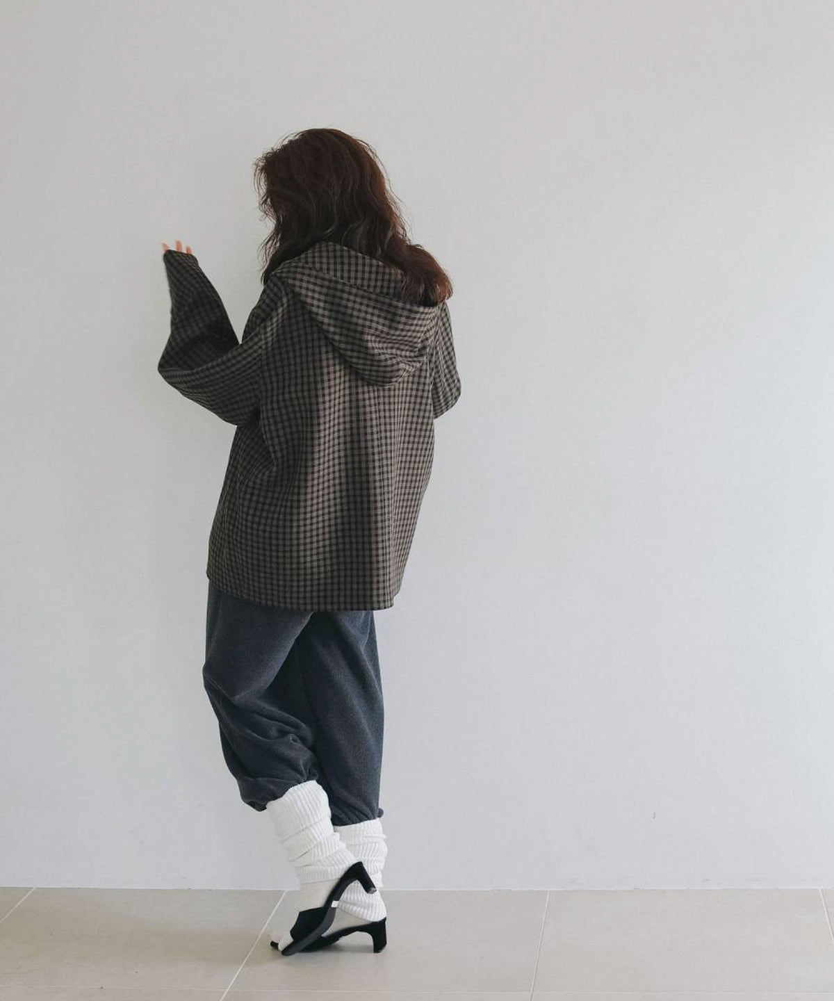 Check Coverall Jacket