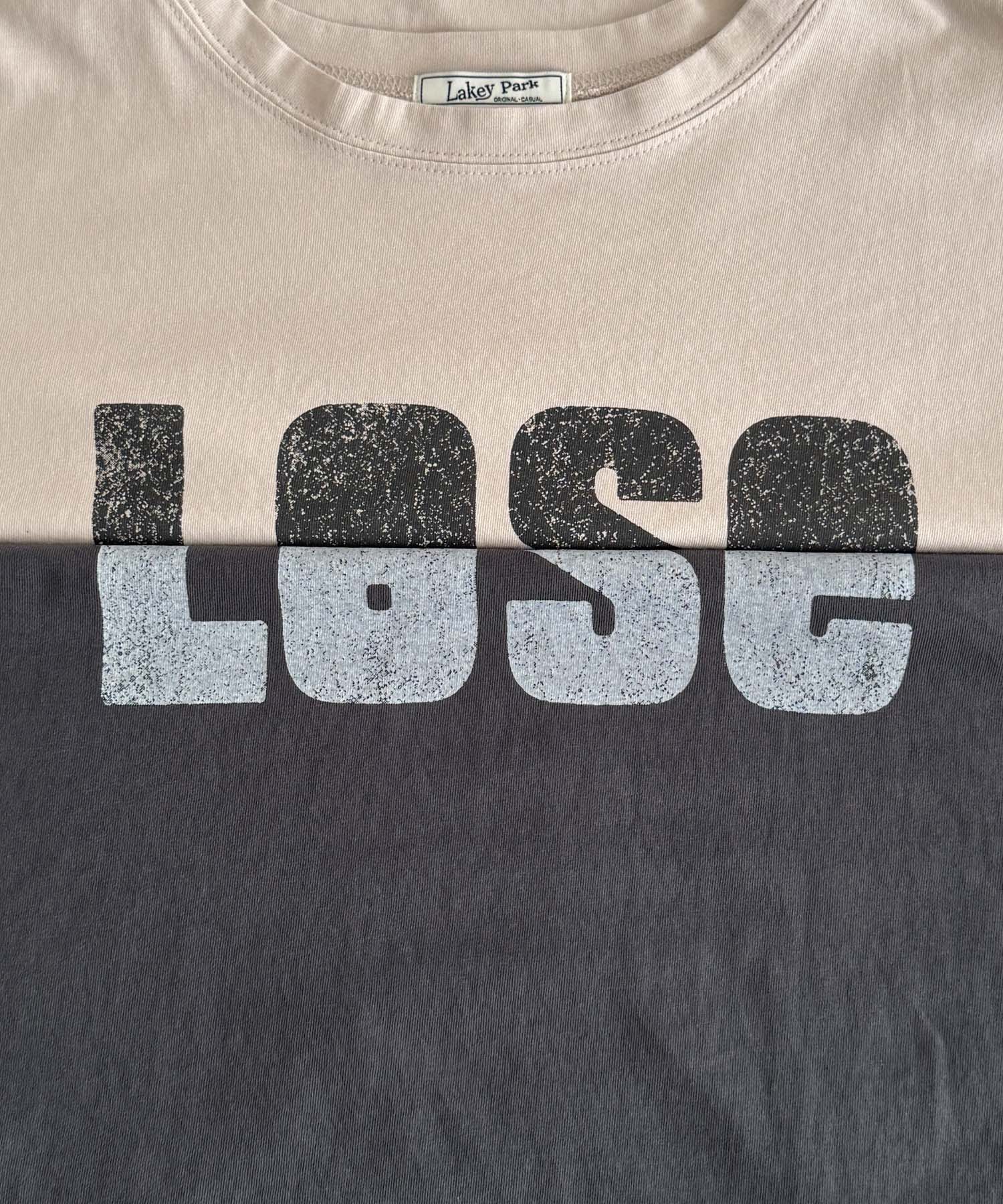 "LOSE"Tシャツ