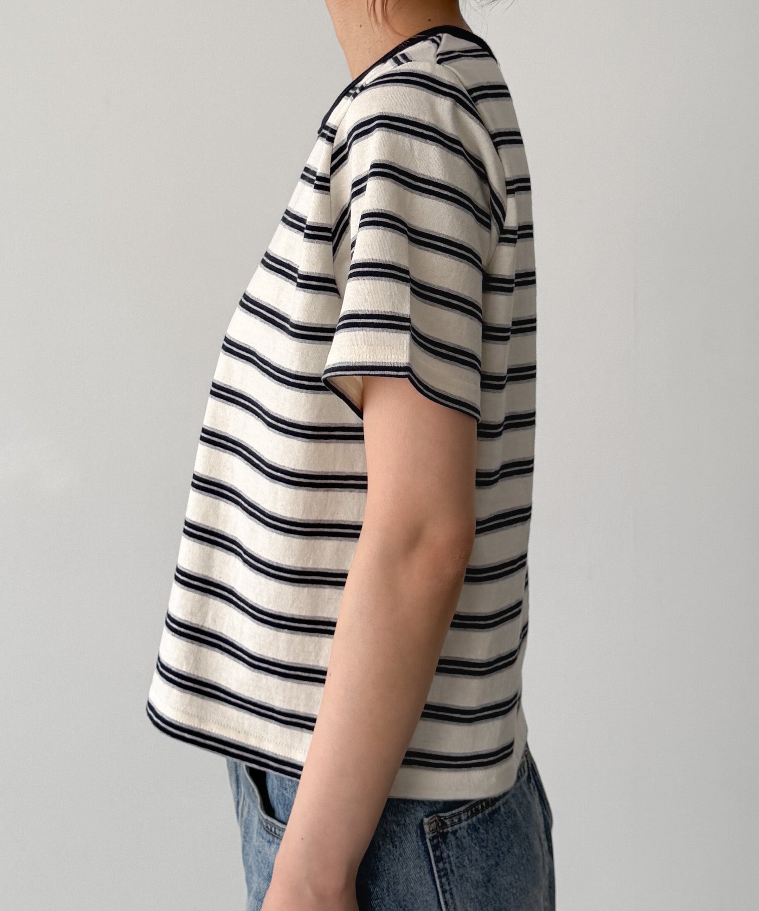 マルチボーダーTシャツ