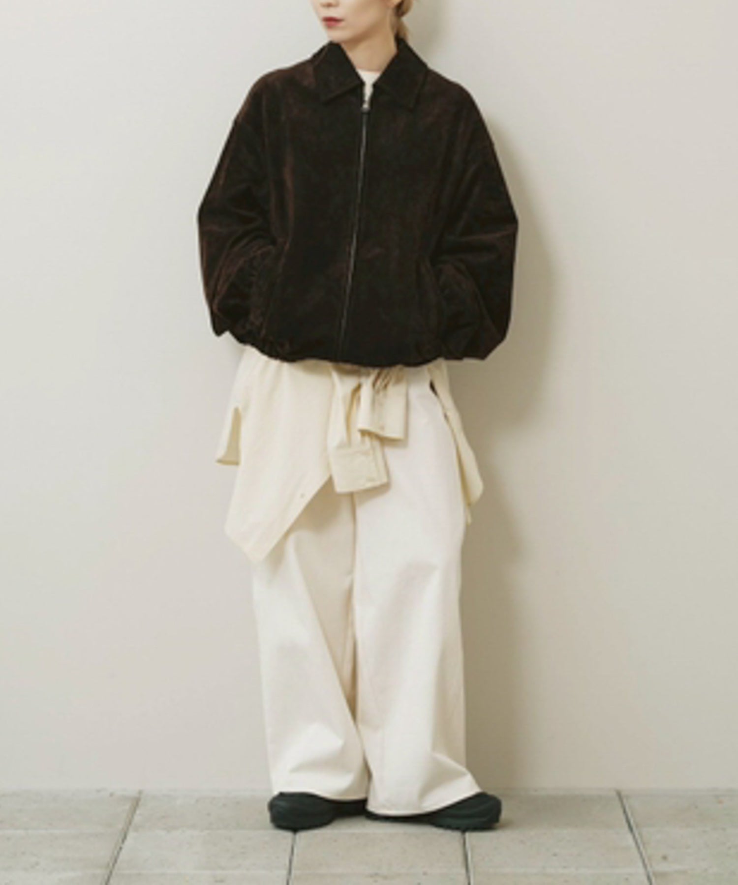Suede Zip Blouson スエードジップブルゾン/12620204