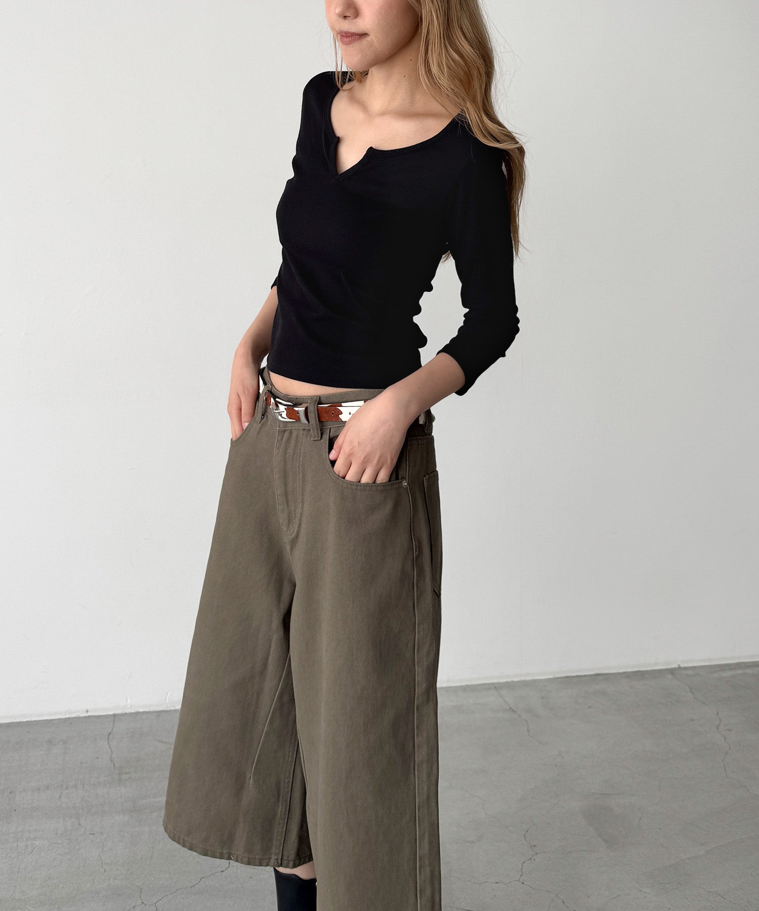 シアースキッパー7分袖Tシャツ