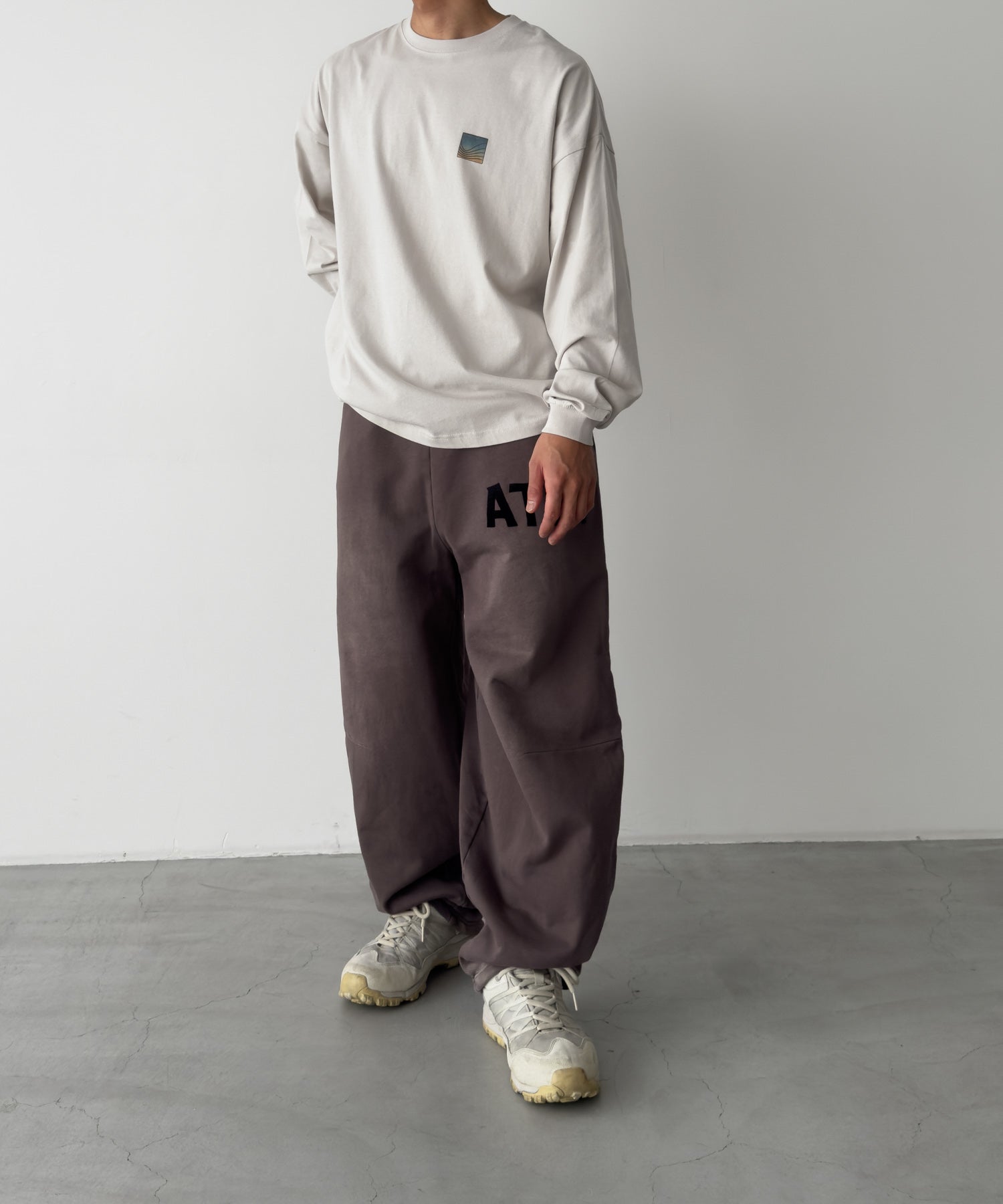 "beach"ロングTシャツ