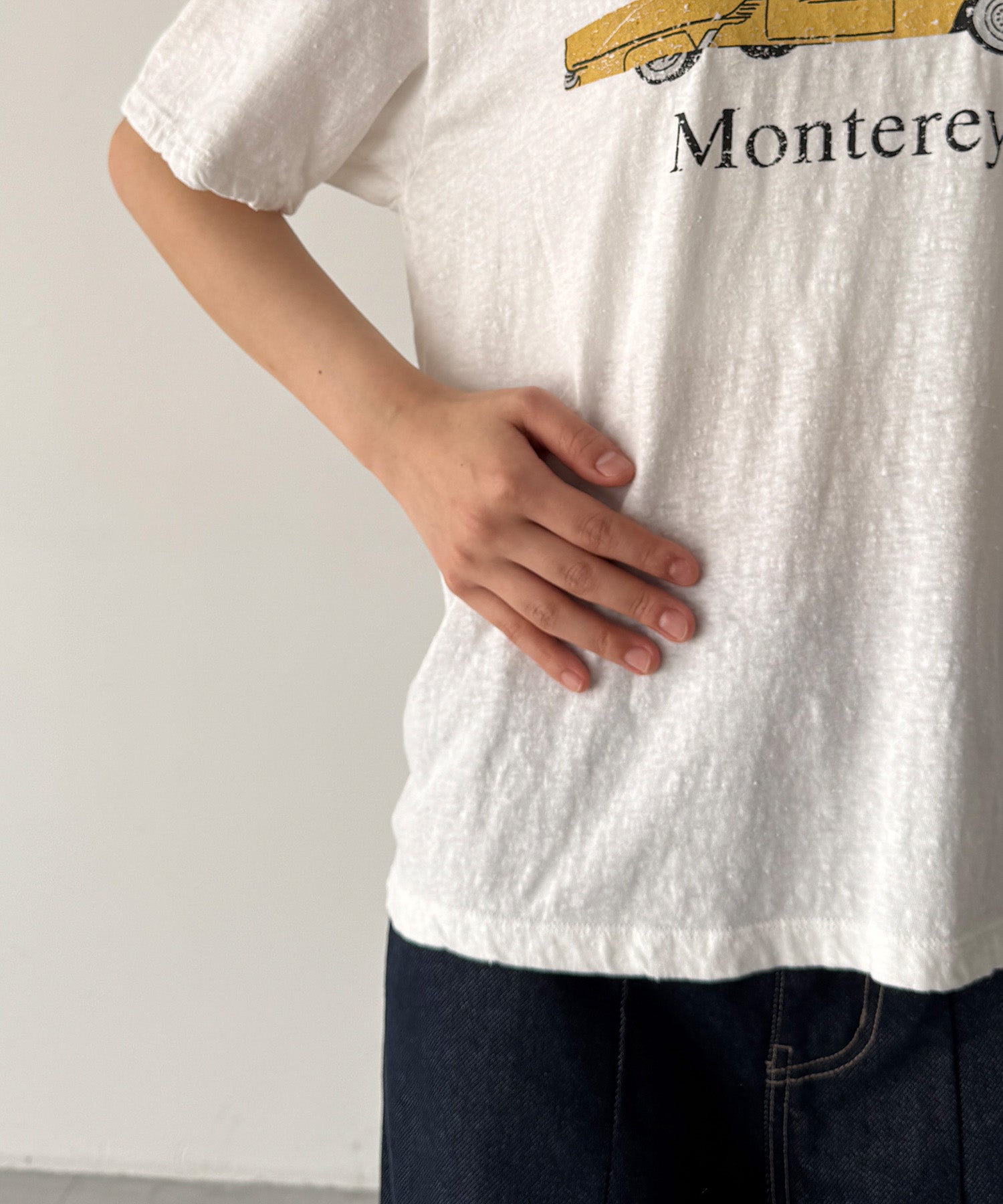"mercury"スラブTシャツ