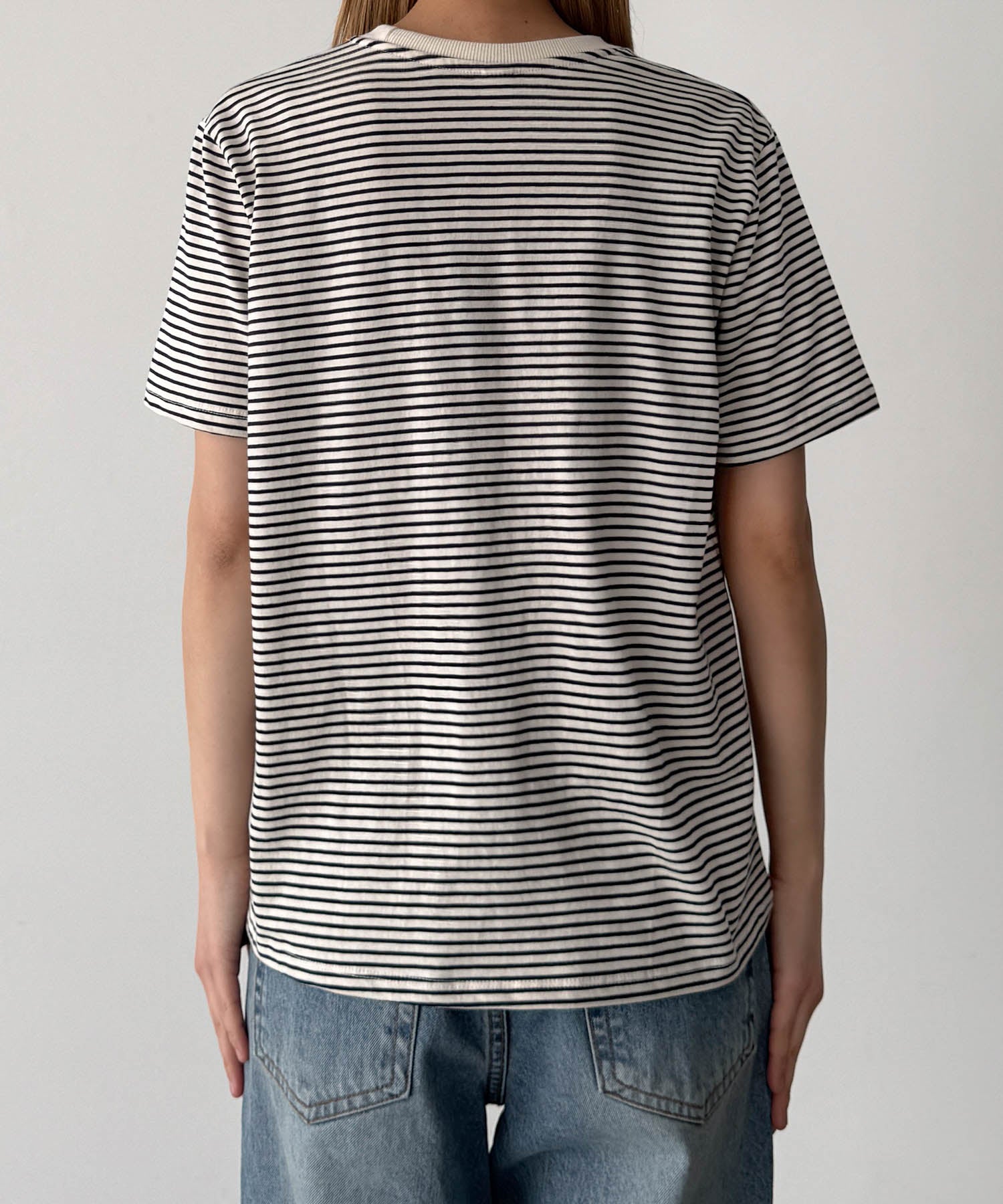ナローボーダーリンガーTシャツ