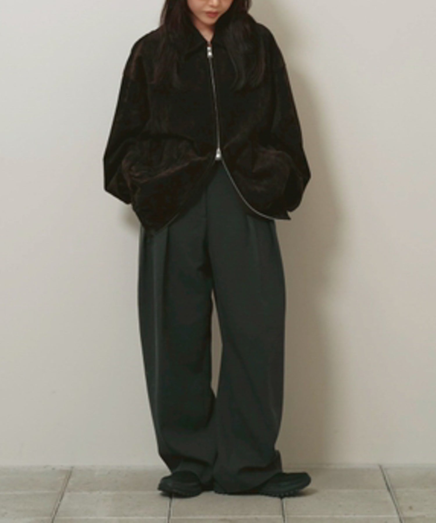 Suede Zip Blouson スエードジップブルゾン/12620204