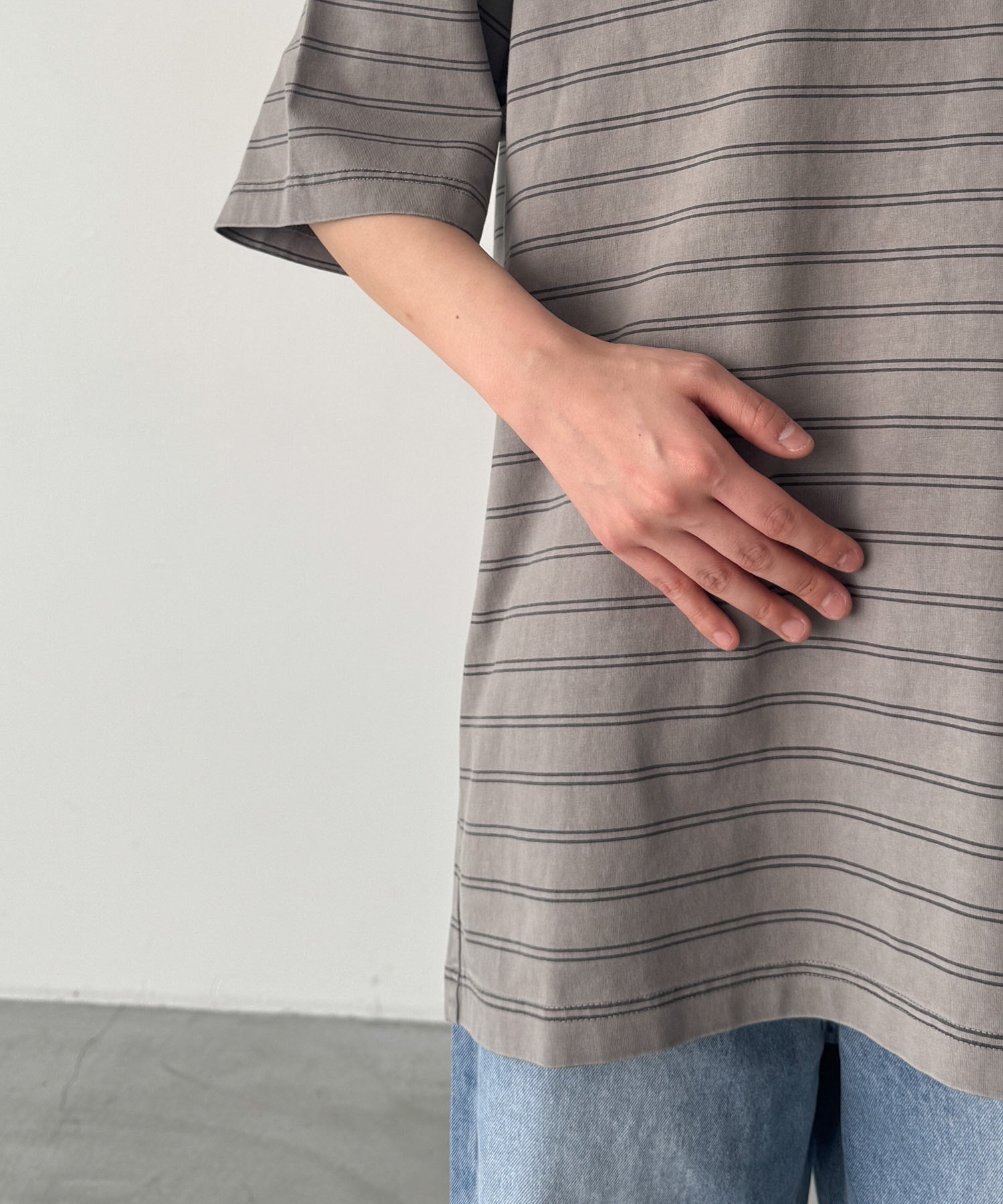 SEIRTAND<br>ボーダークルーTシャツ