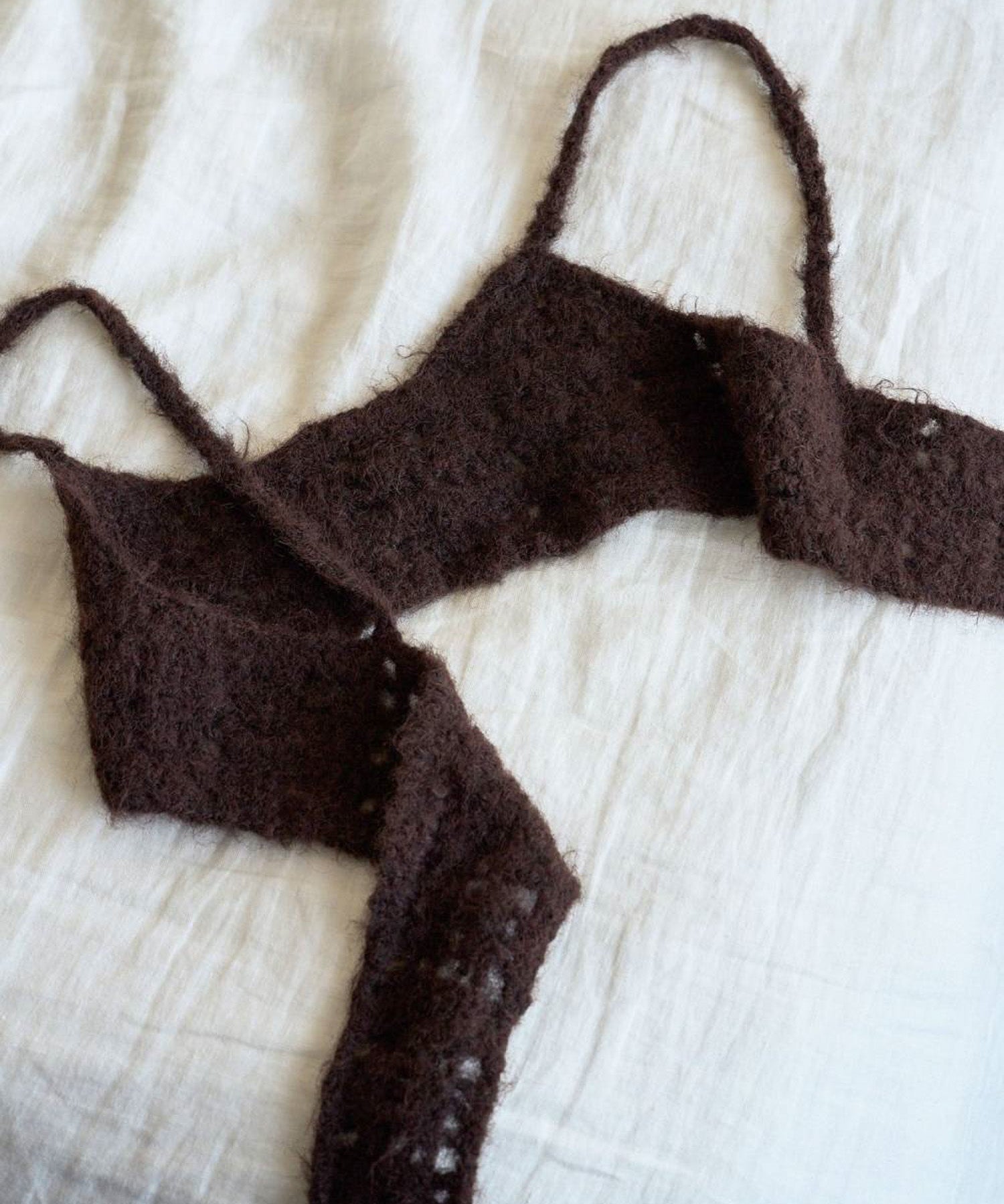 Crochet Knit Bustier