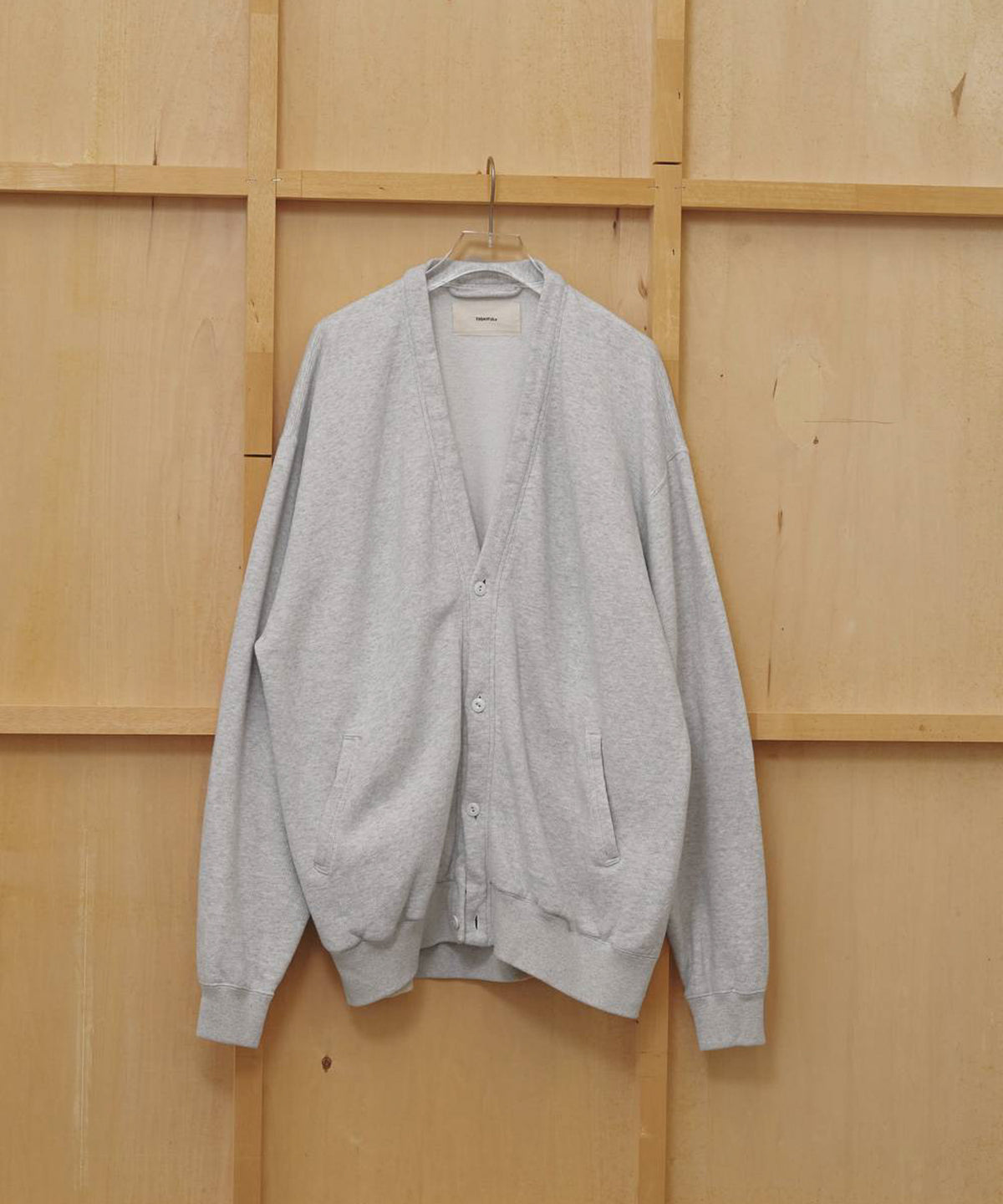 Cotton Brushed Cardigan