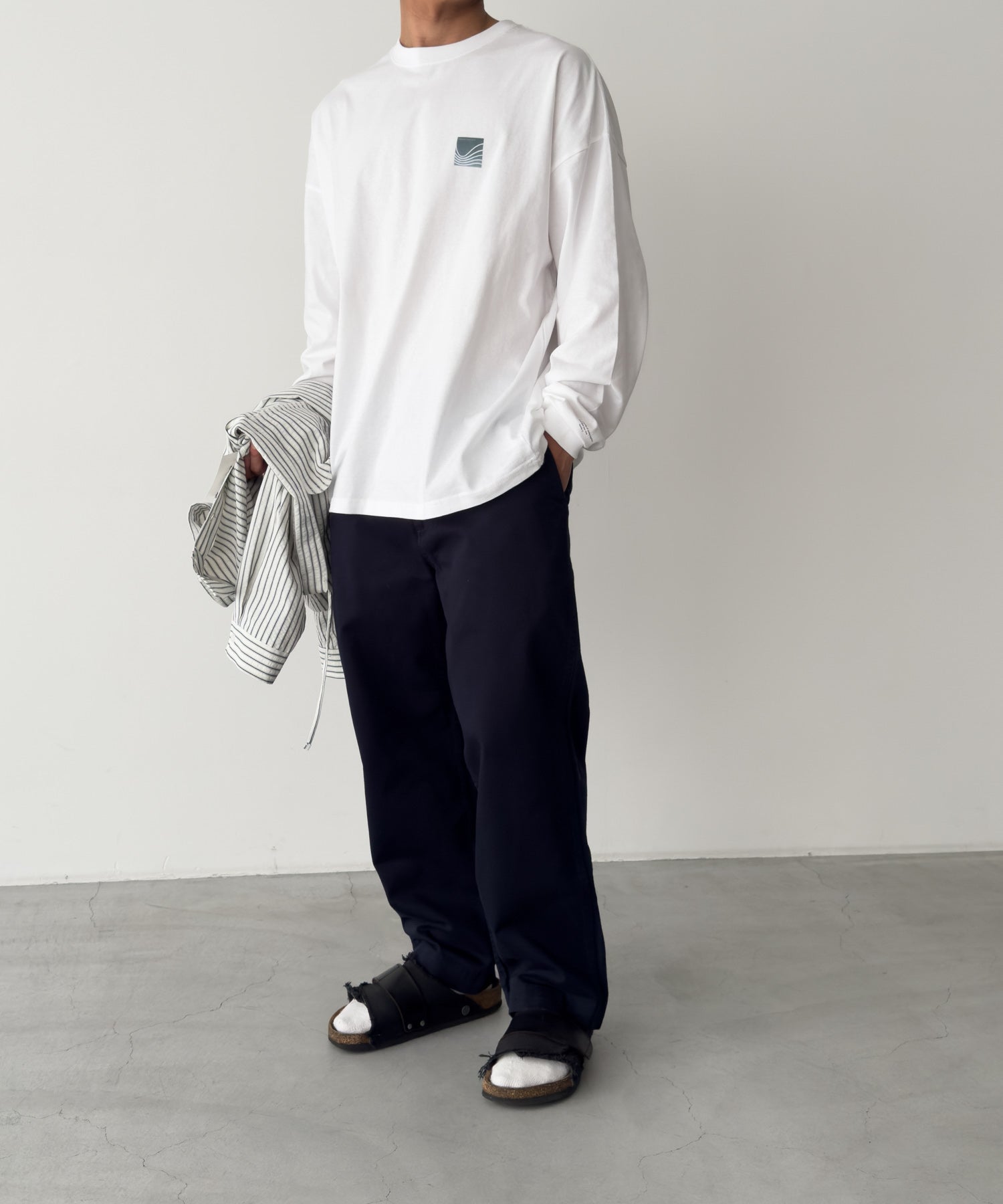 "beach"ロングTシャツ