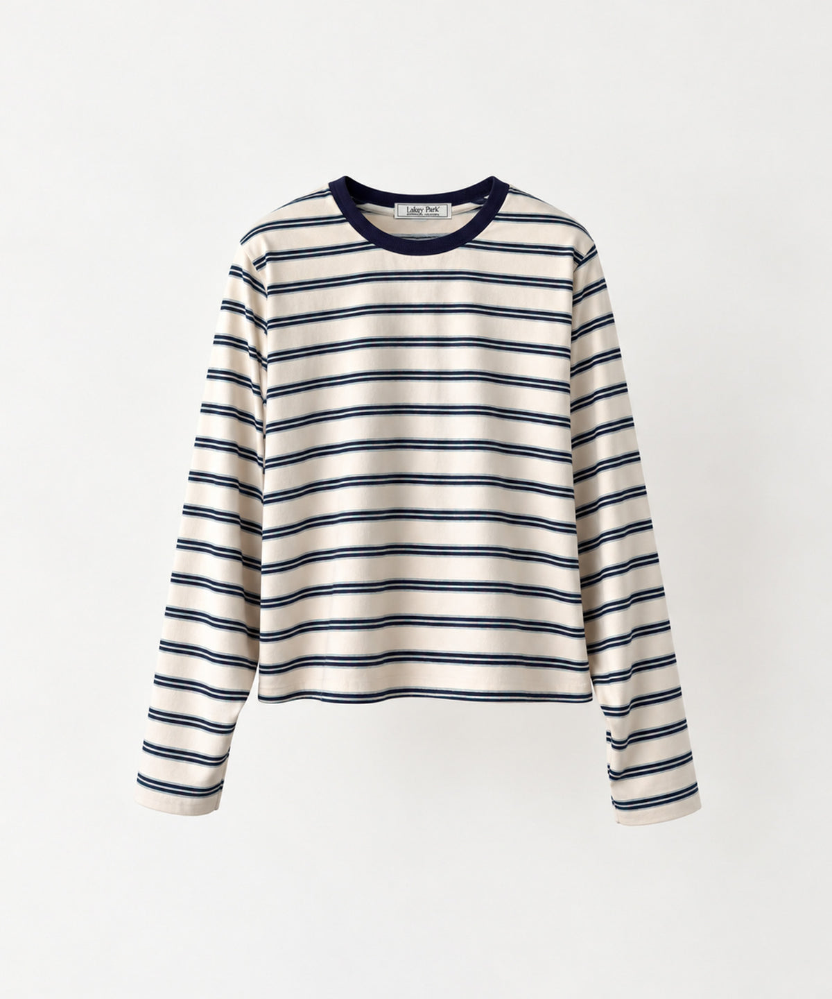 マルチボーダーロングTシャツ
