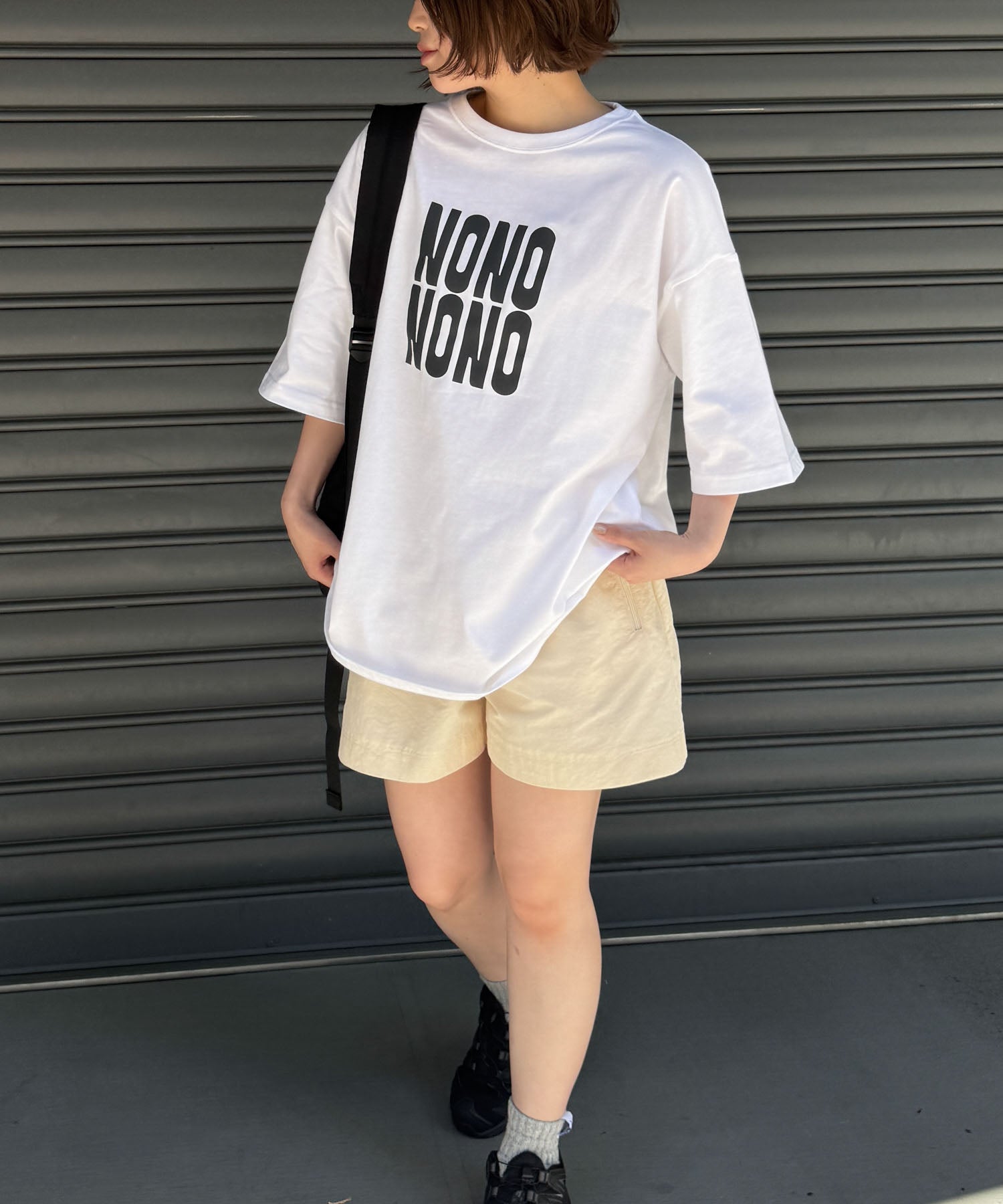 "NO"Tシャツ