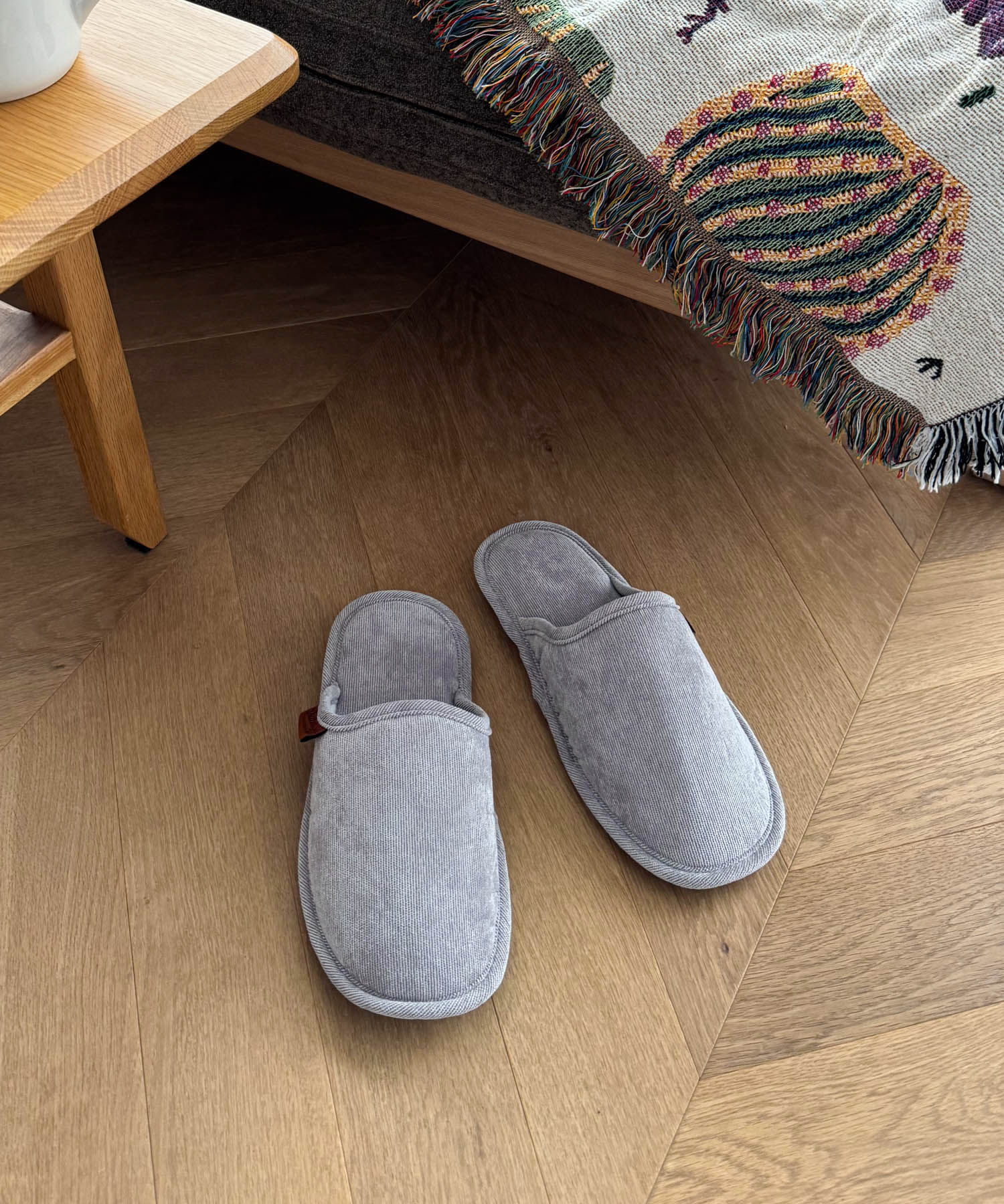 CORDUROY SLIPPERS EV/コーデュロイスリッパ(WOMEN)/T20-0224S