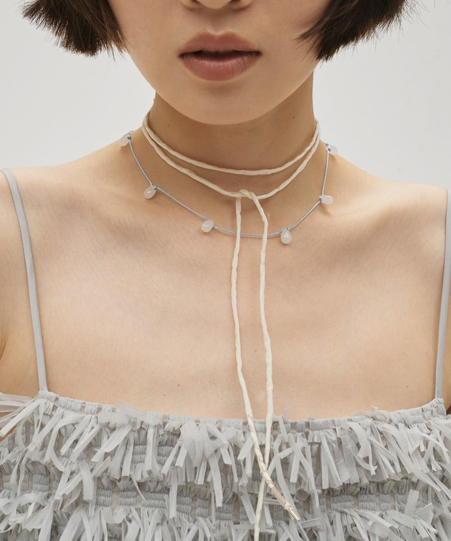 Silk Cord Choker シルクコードチョーカー/12610903