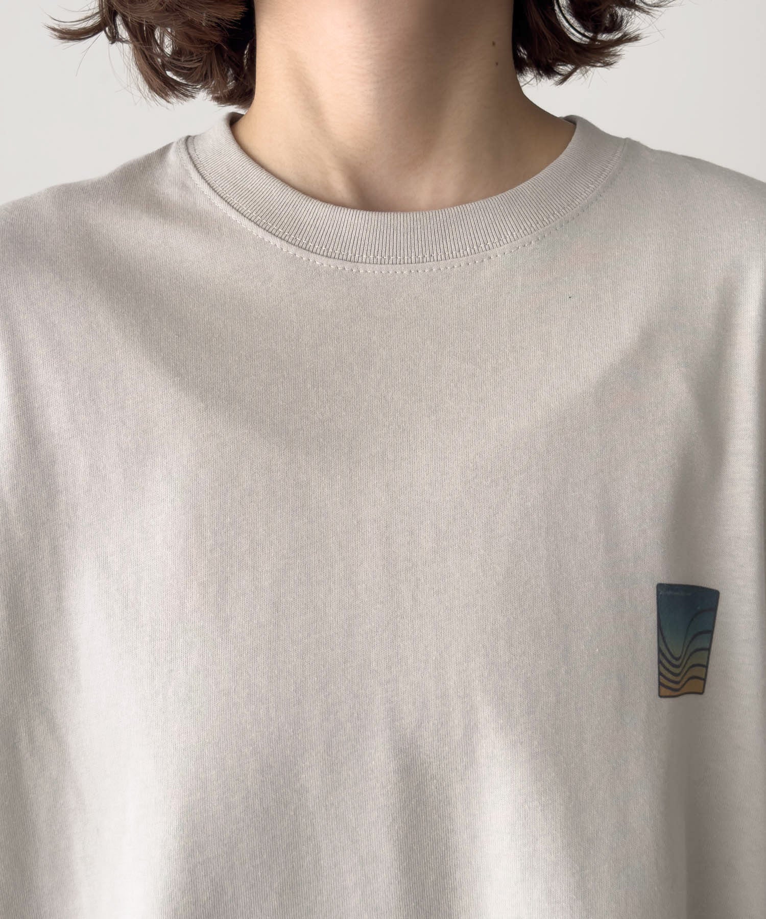 "beach"ロングTシャツ