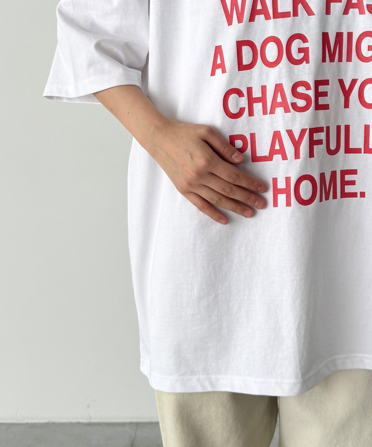 "AS YOU"Tシャツ