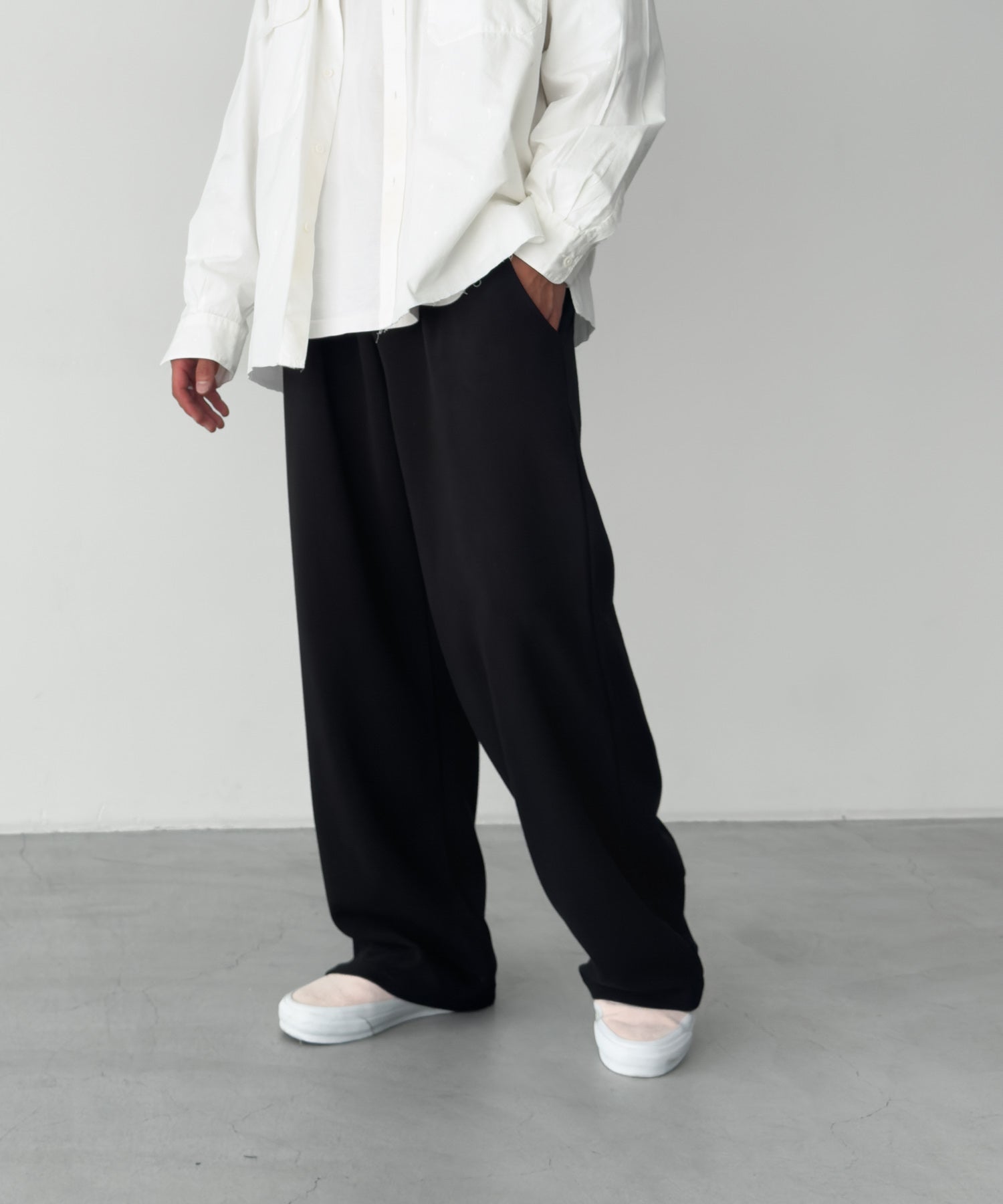 Newワイドレッグスウェットパンツ