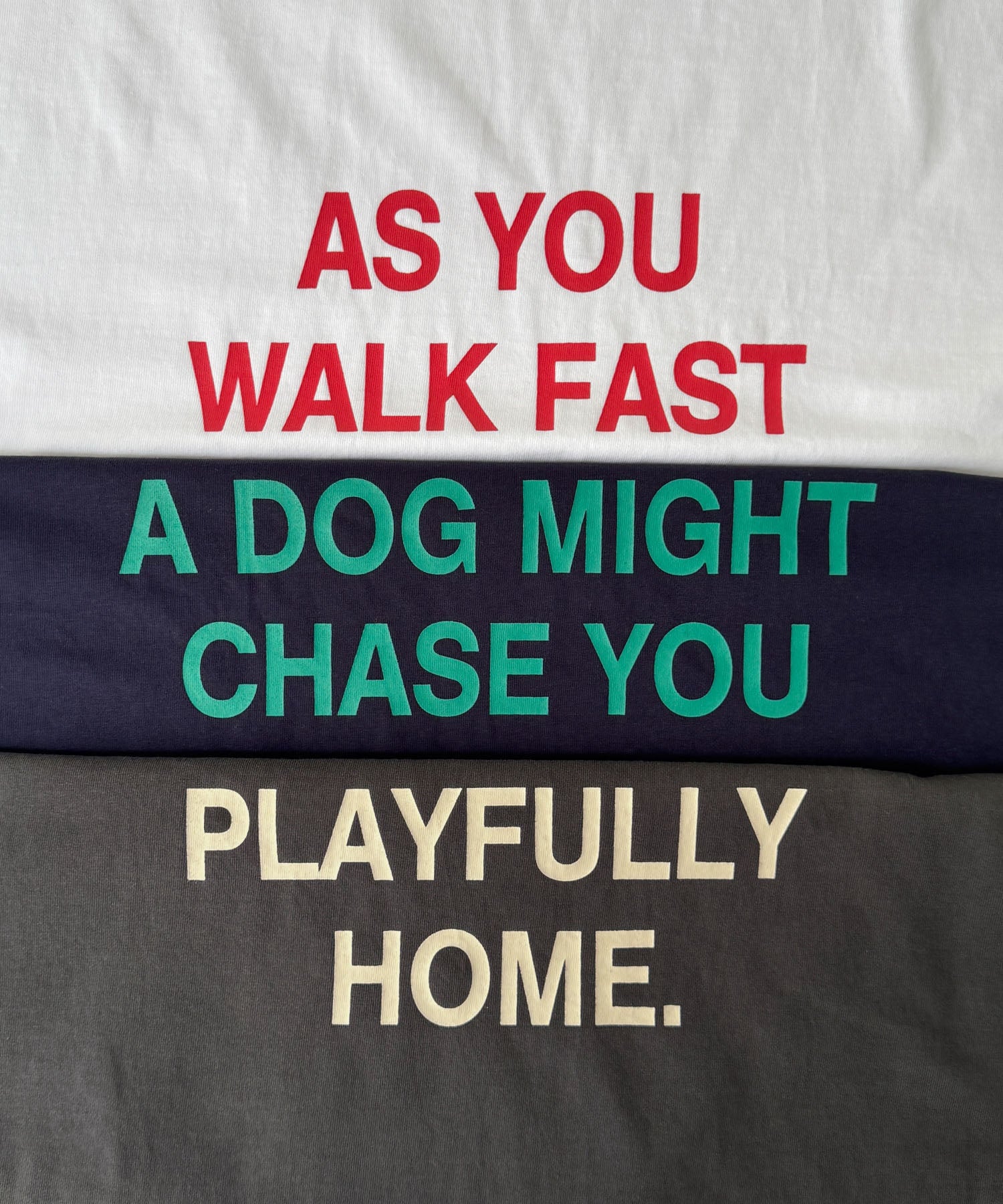 "AS YOU"Tシャツ