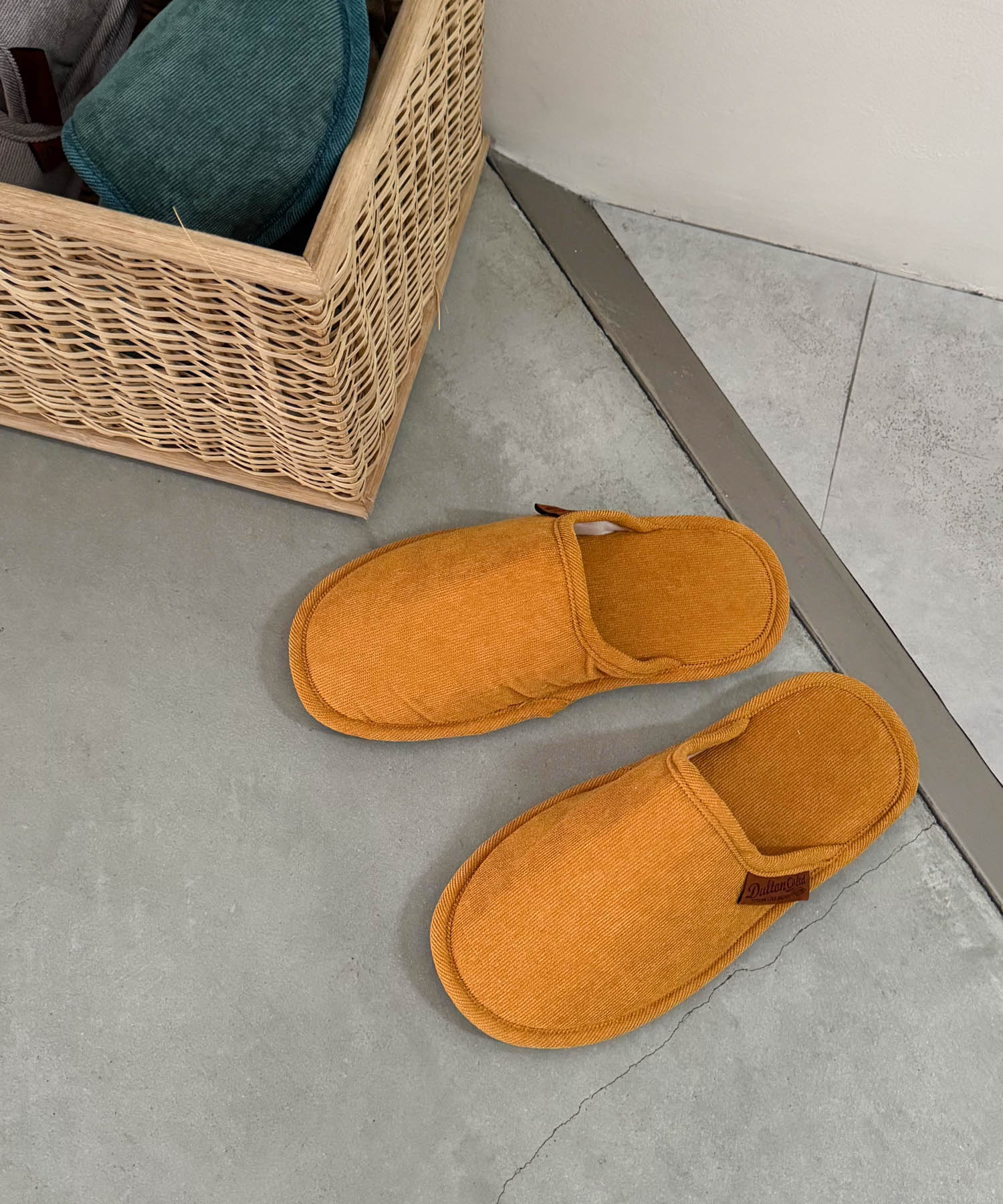 CORDUROY SLIPPERS EV/コーデュロイスリッパ(WOMEN)/T20-0224S