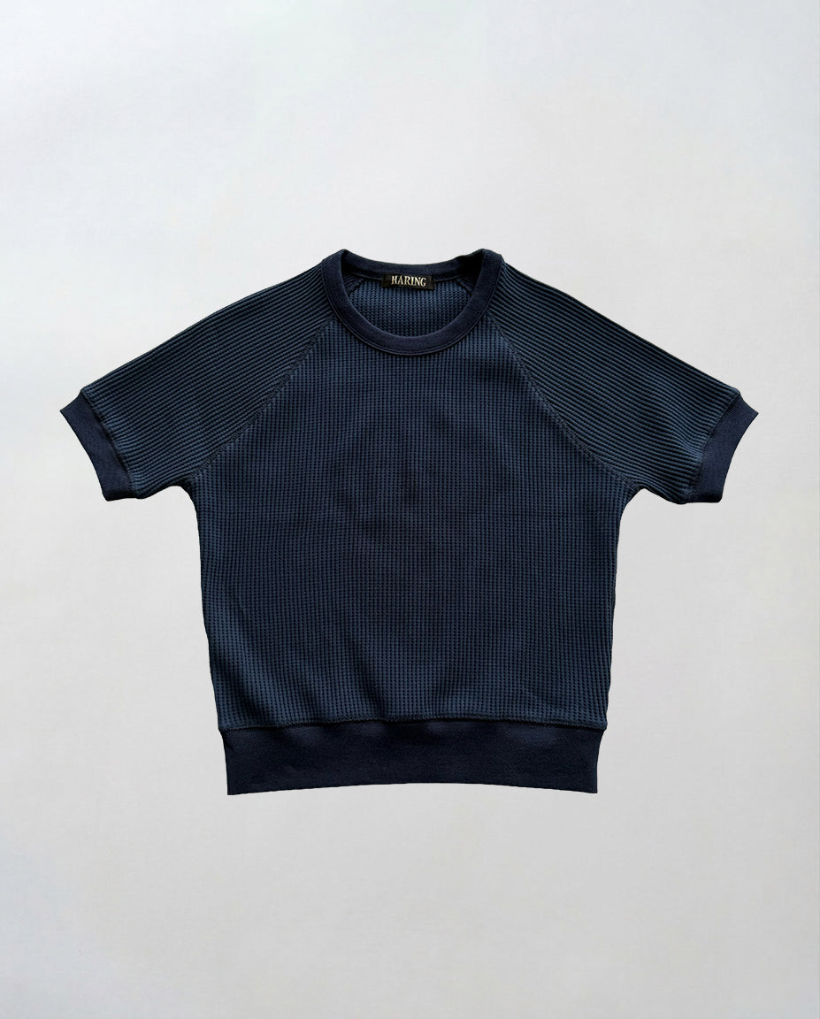 ラグランワッフル半袖Tシャツ