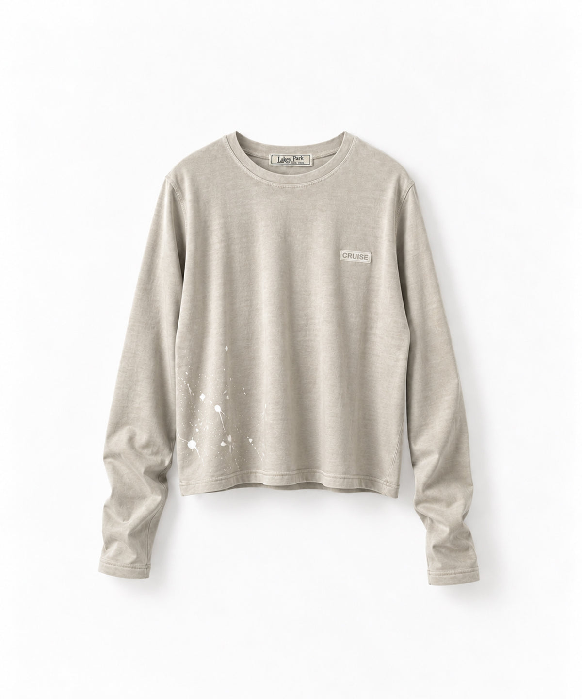 "CRUISE"スプレーロングTシャツ