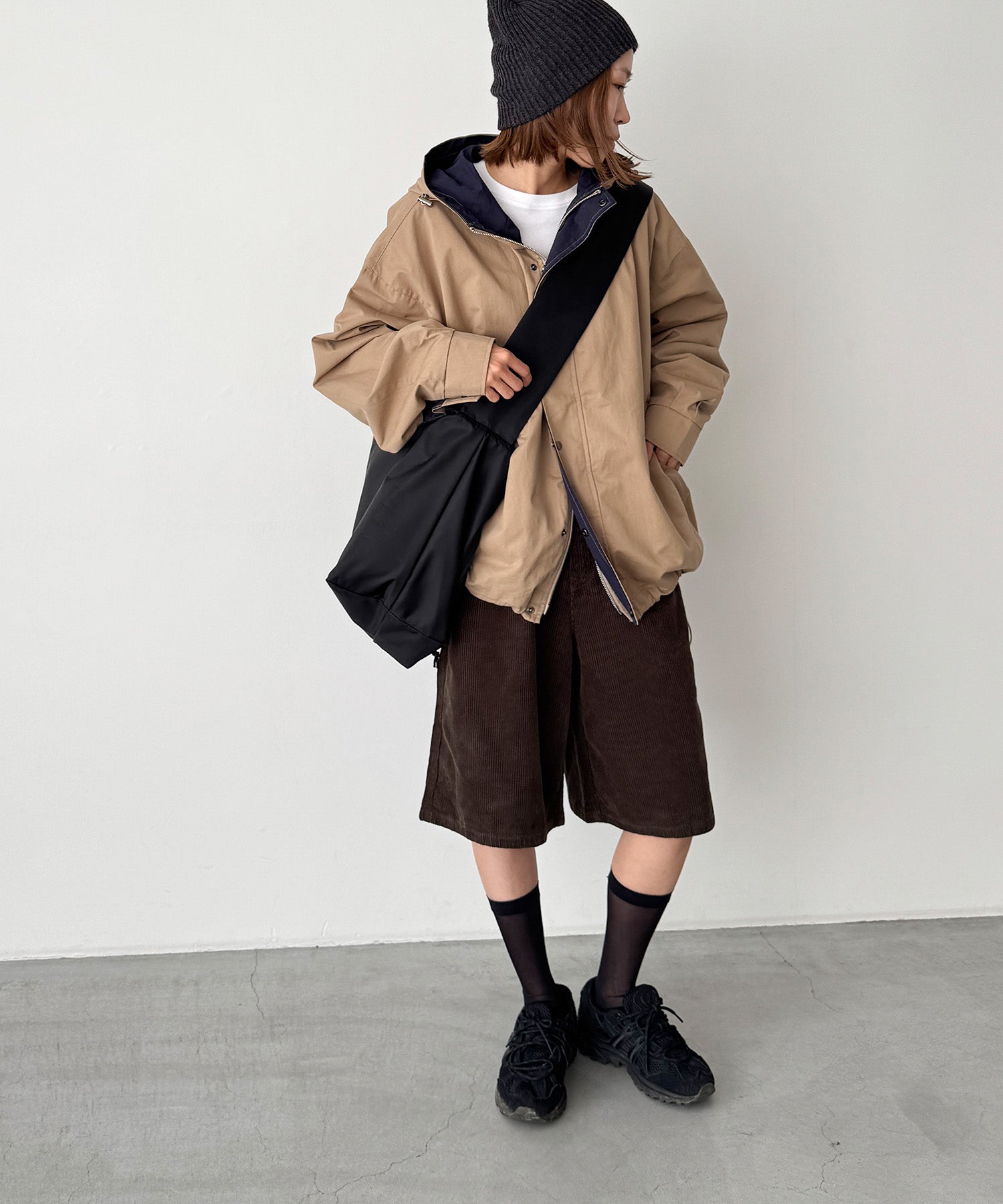 2wayナイロンショルダーバッグ
