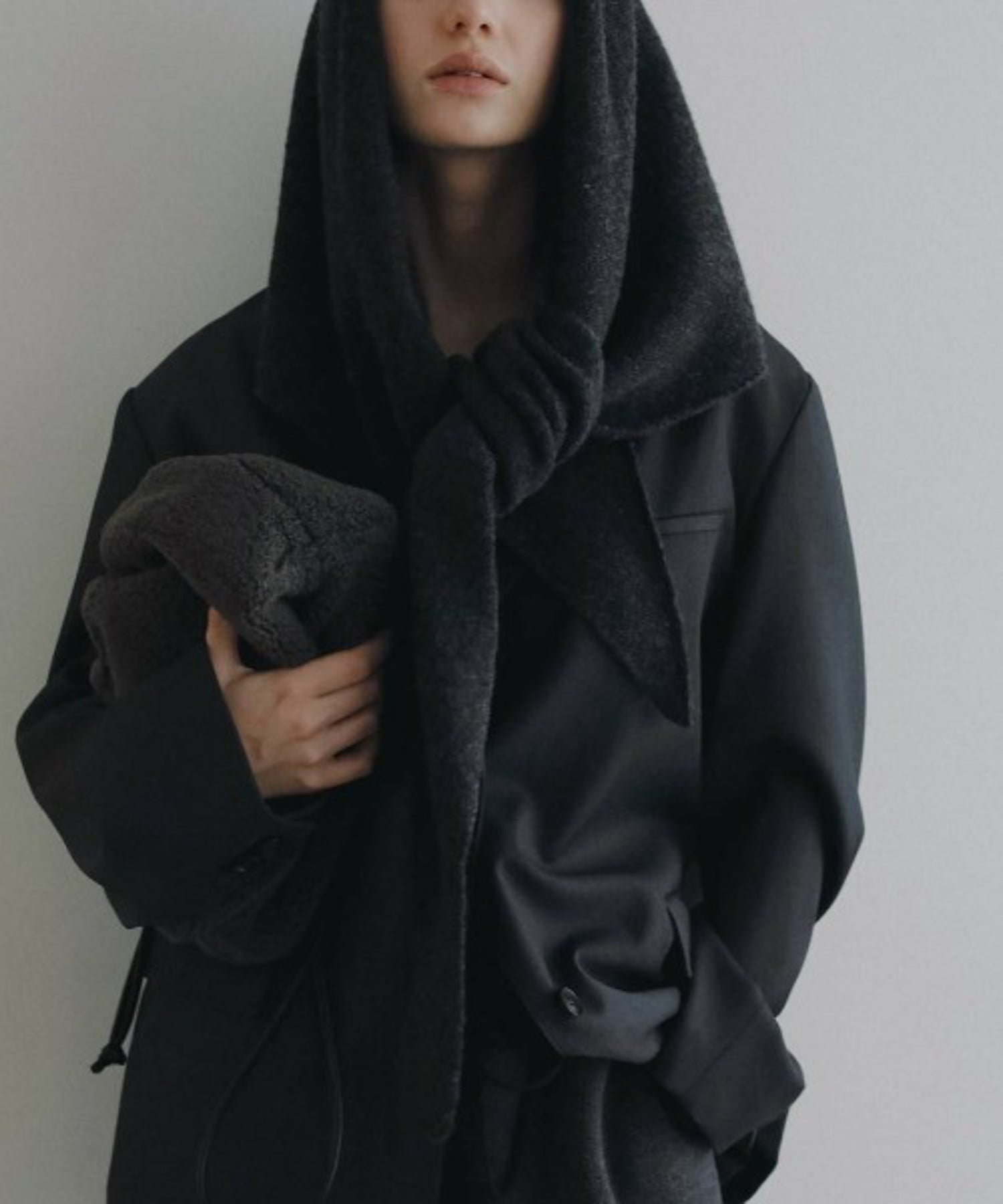 Knit Triangle Scarf ニットトライアングルスカーフ/62621013