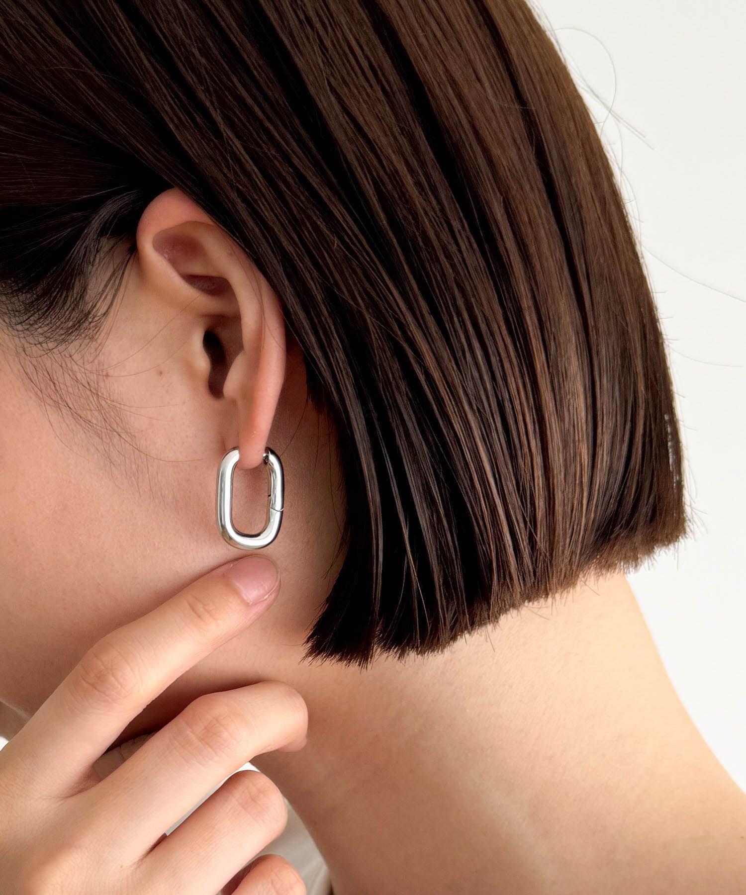 レクタングルピアス middle