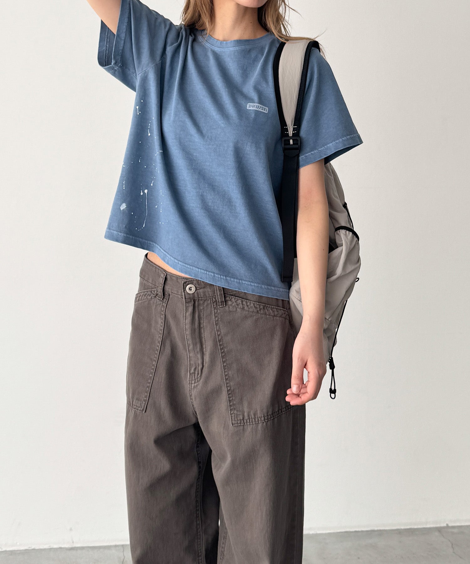 "CRUISE"スプレーTシャツ