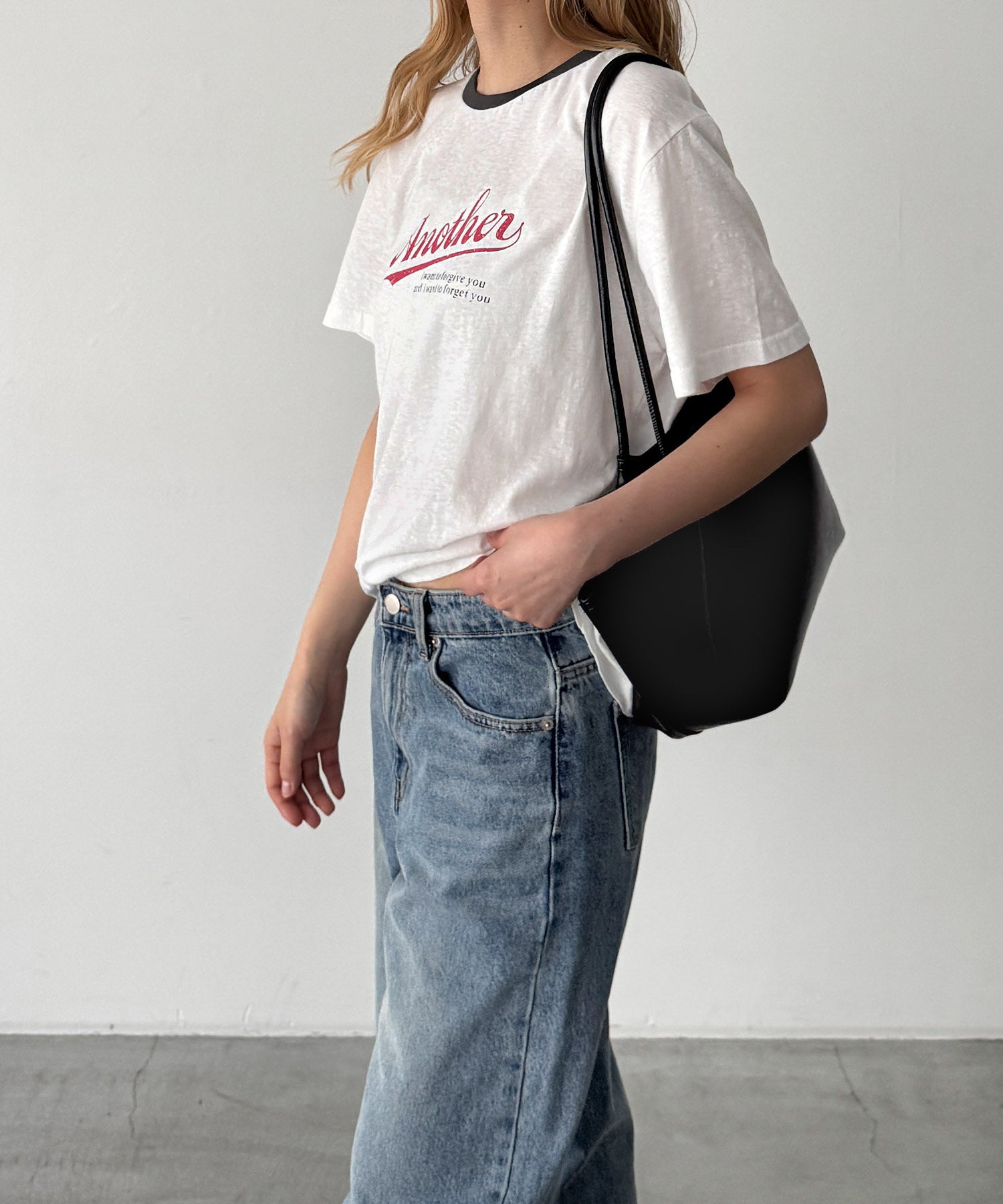 "Another"リンガーTシャツ